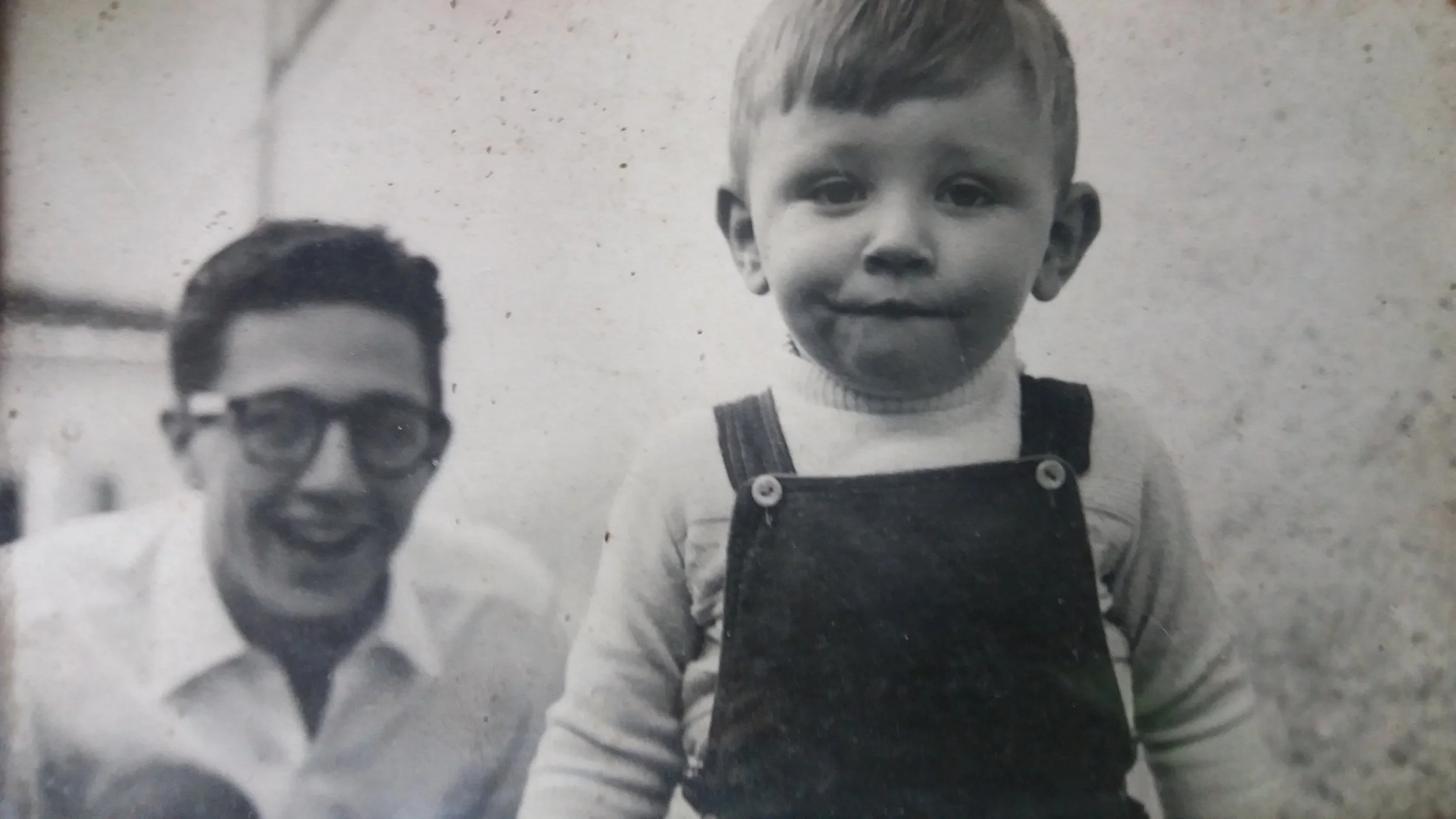 Mário com seu irmão Roberto (1956)