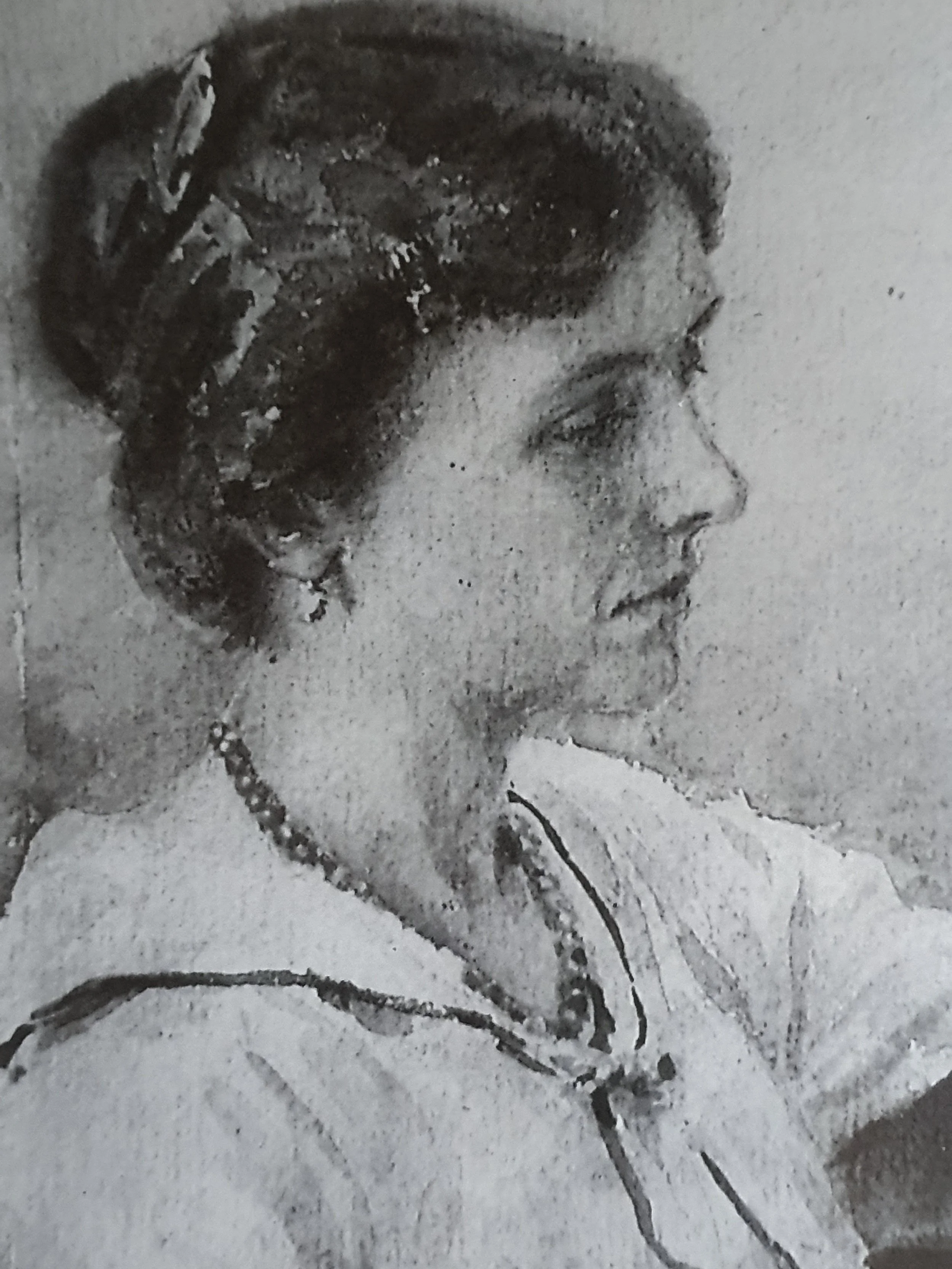 Retrato de Maria Cantù, feito por seu marido Italo