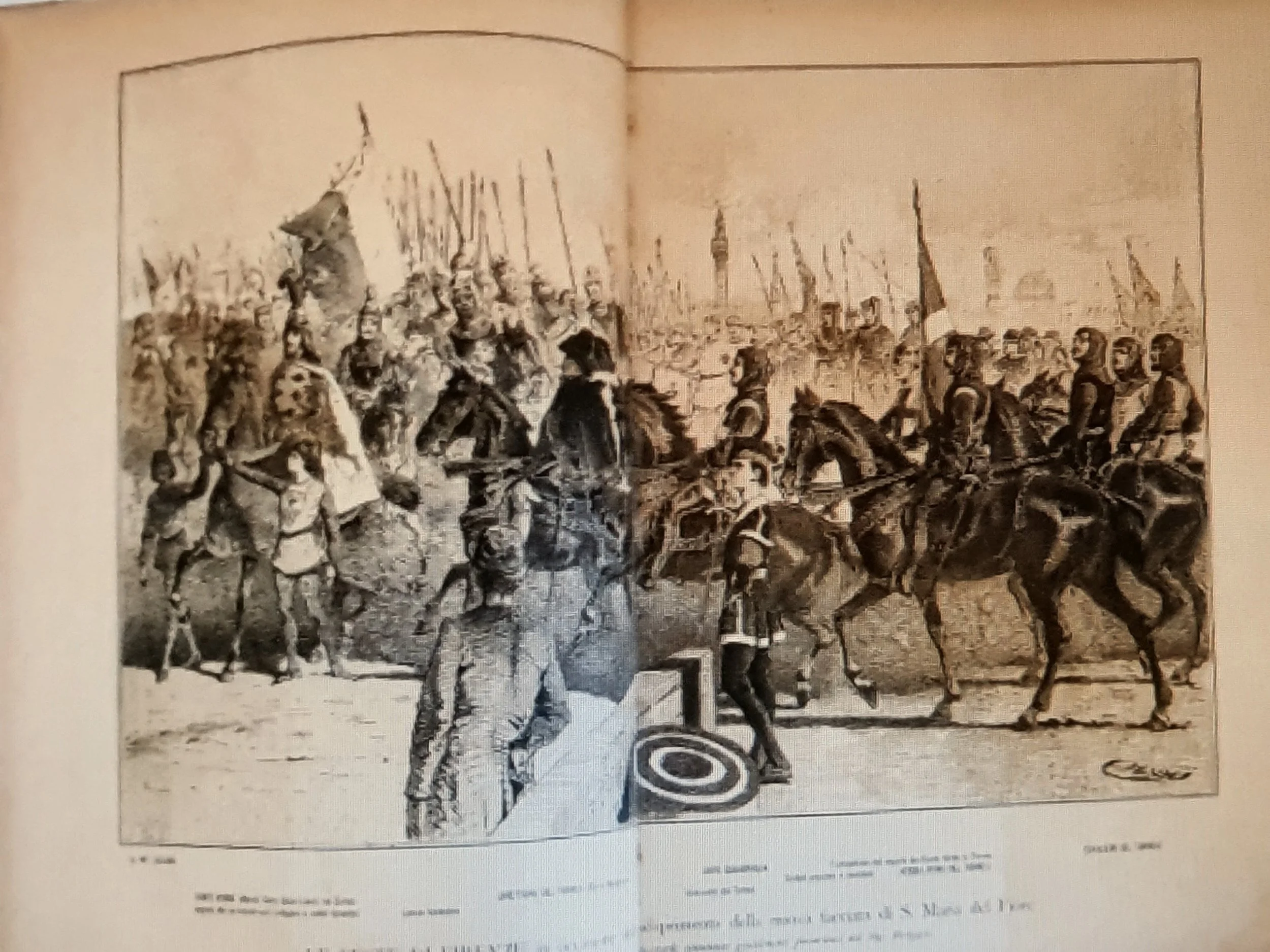 L`Illustrazione Militare Italiana (1887 – 1897),
publicação criada por Quinto