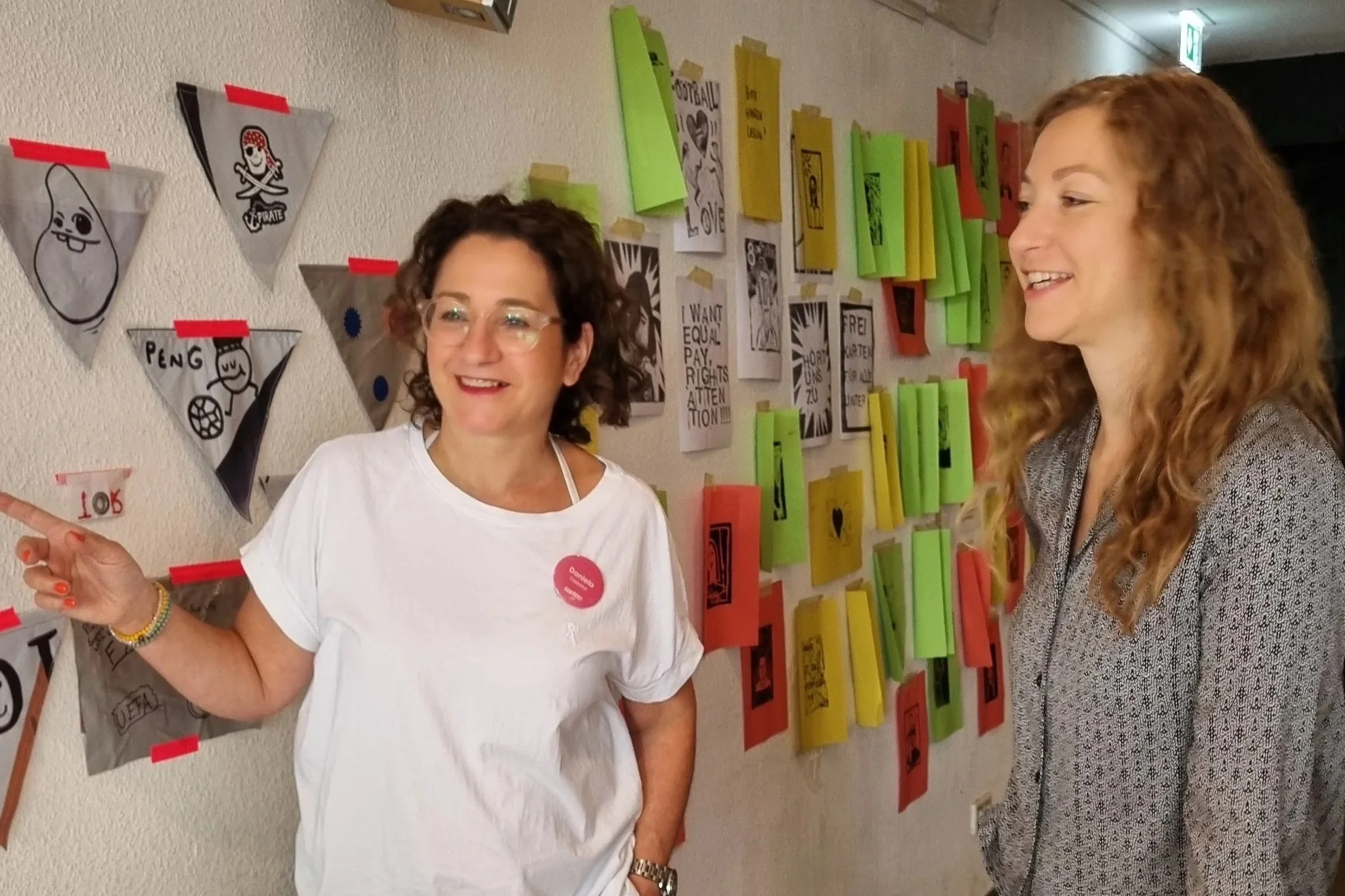 Tina Zapf-Rodriguez besucht FAIRKickt 2024