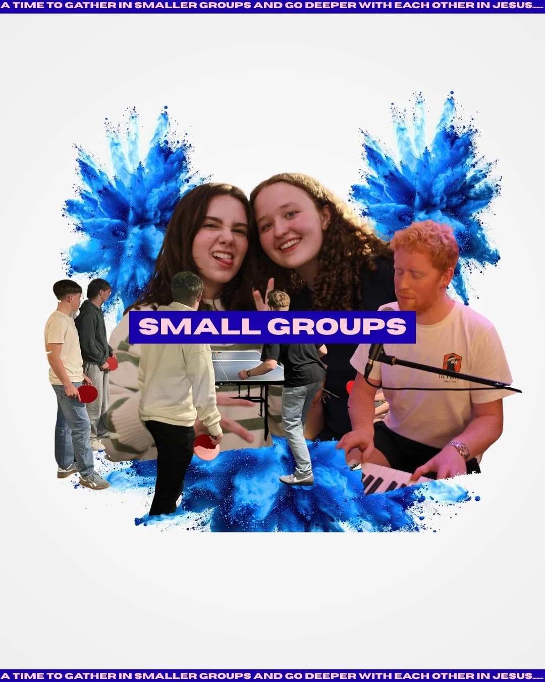 YOUTH ROUND UP

Powerhouse
↘️ 8-10PM
📍Portstewart Baptist 
↘️ High School Age
~ Youth Club vibes

Small Groups
↘️ 6:30-7:30PM
📍Portstewart Baptist
↘️ High School Age
~ Get into a small group of people your age and talk about God