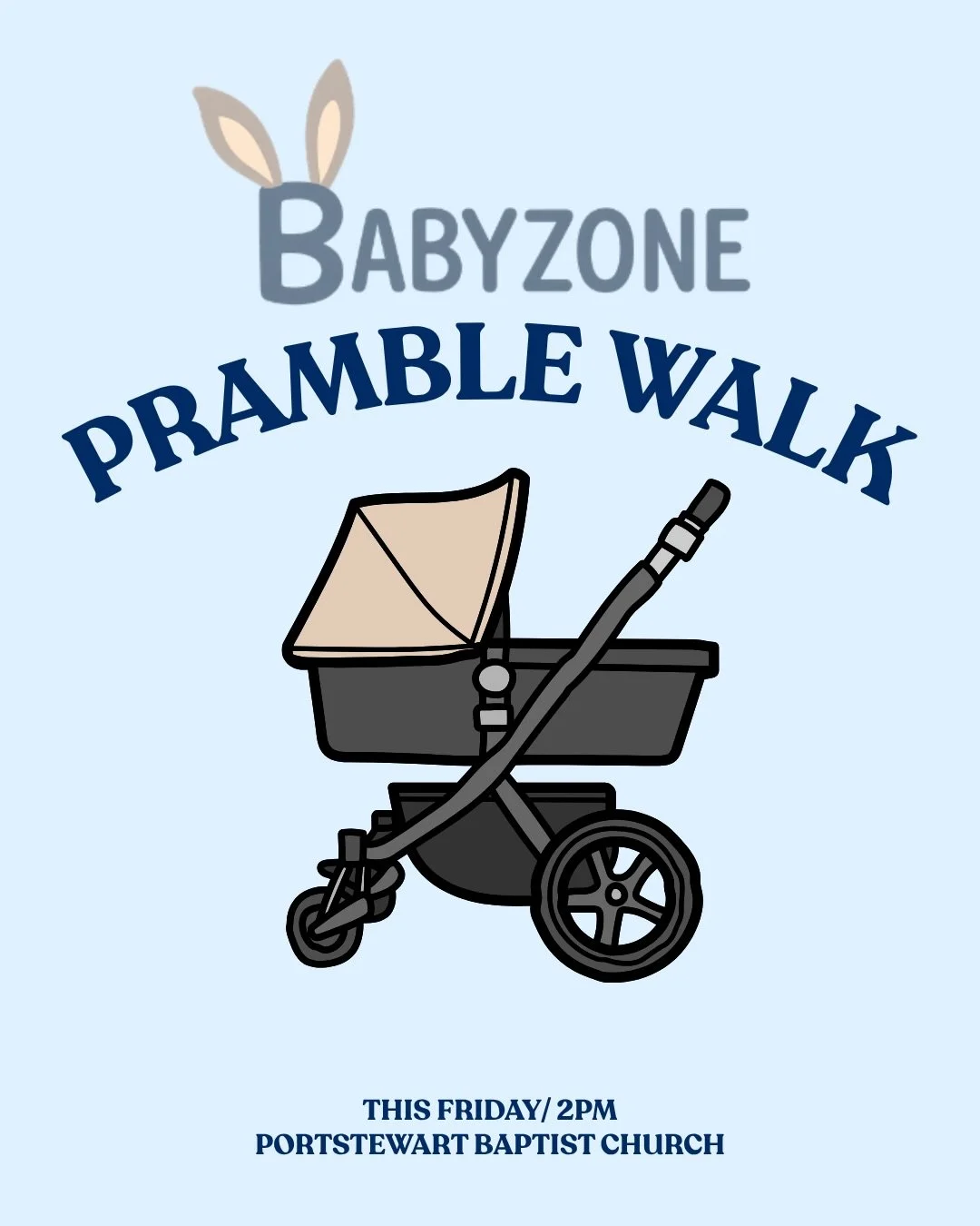 BABYZONE!

This Friday is our very exciting Pramble, we are extending the invite from just parents and their babies, to grandparents, aunts and uncles!

This year the Babyzone Pramble will be supporting @littleheroes_ni