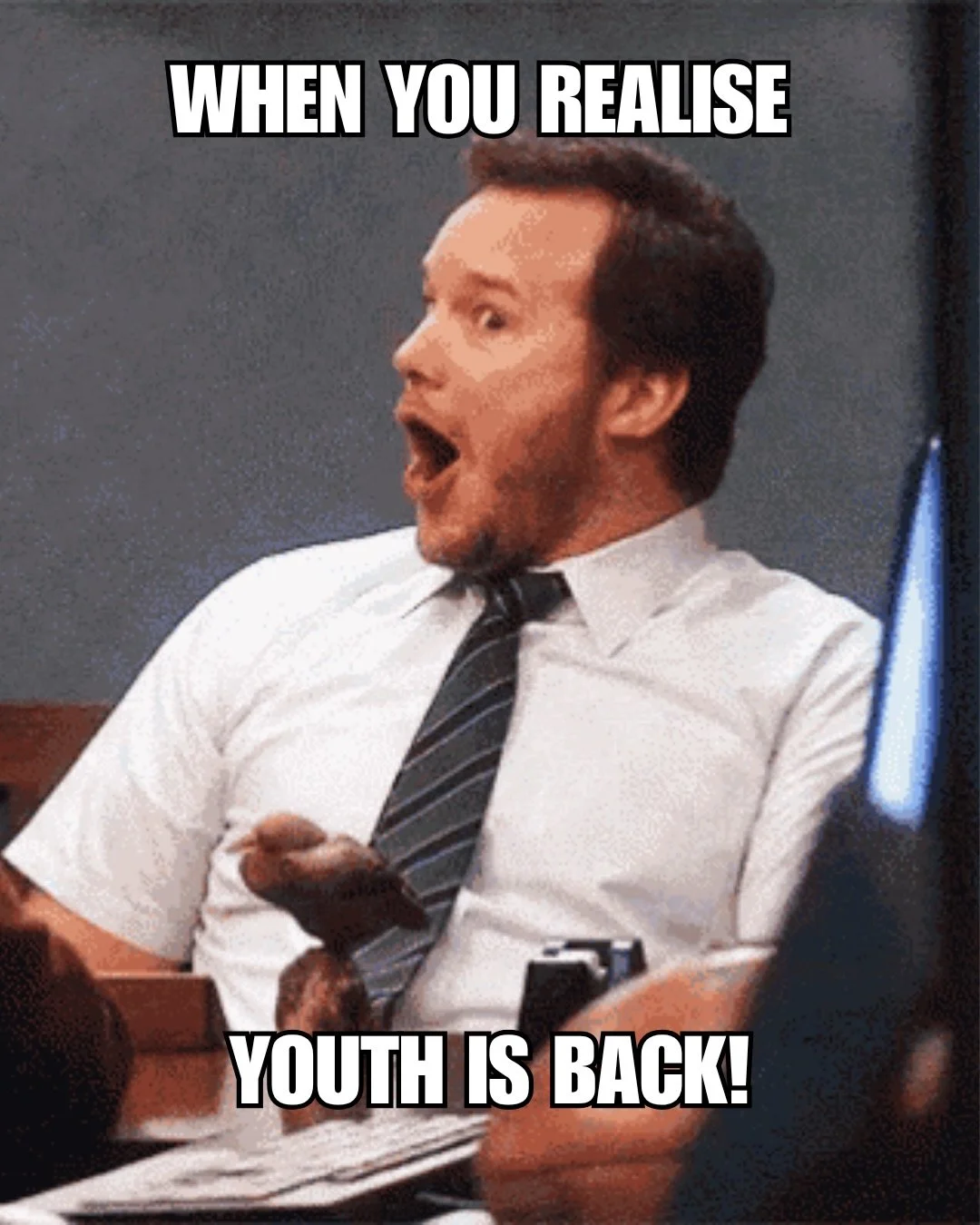 YOUTH IS SO BACK! ❤️&zwj;🔥

This FRIDAY = 8PM-10PM

~ What to Expect ~

↘️ Tuck
↘️ Quiz
↘️ Games
↘️ General unreal off the chain vibes that you simply don&rsquo;t want to miss