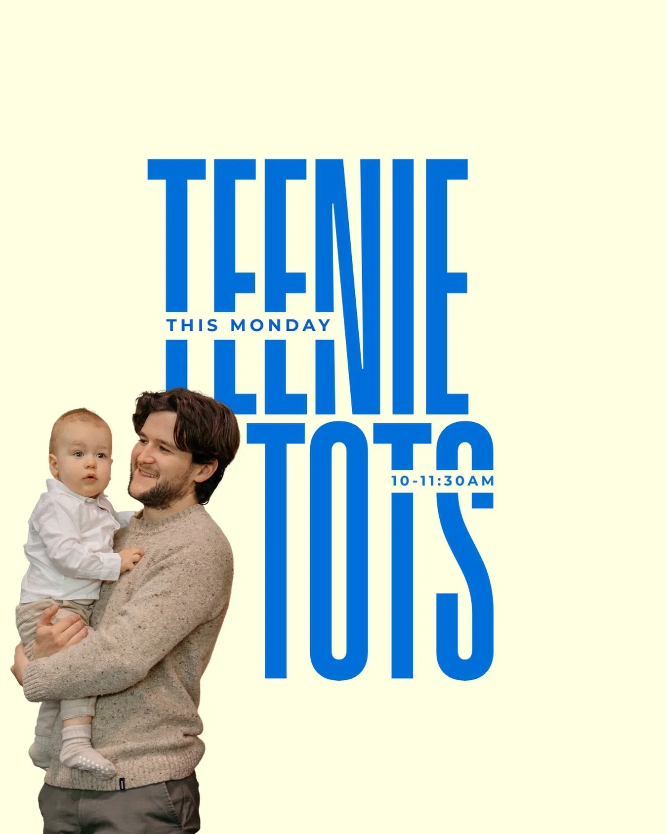 TEENIE TOTS is back this Monday!

We would to see you and your little tot for the usual soft play area, games, snack and of course our famous scones!

Sign up via link in bio