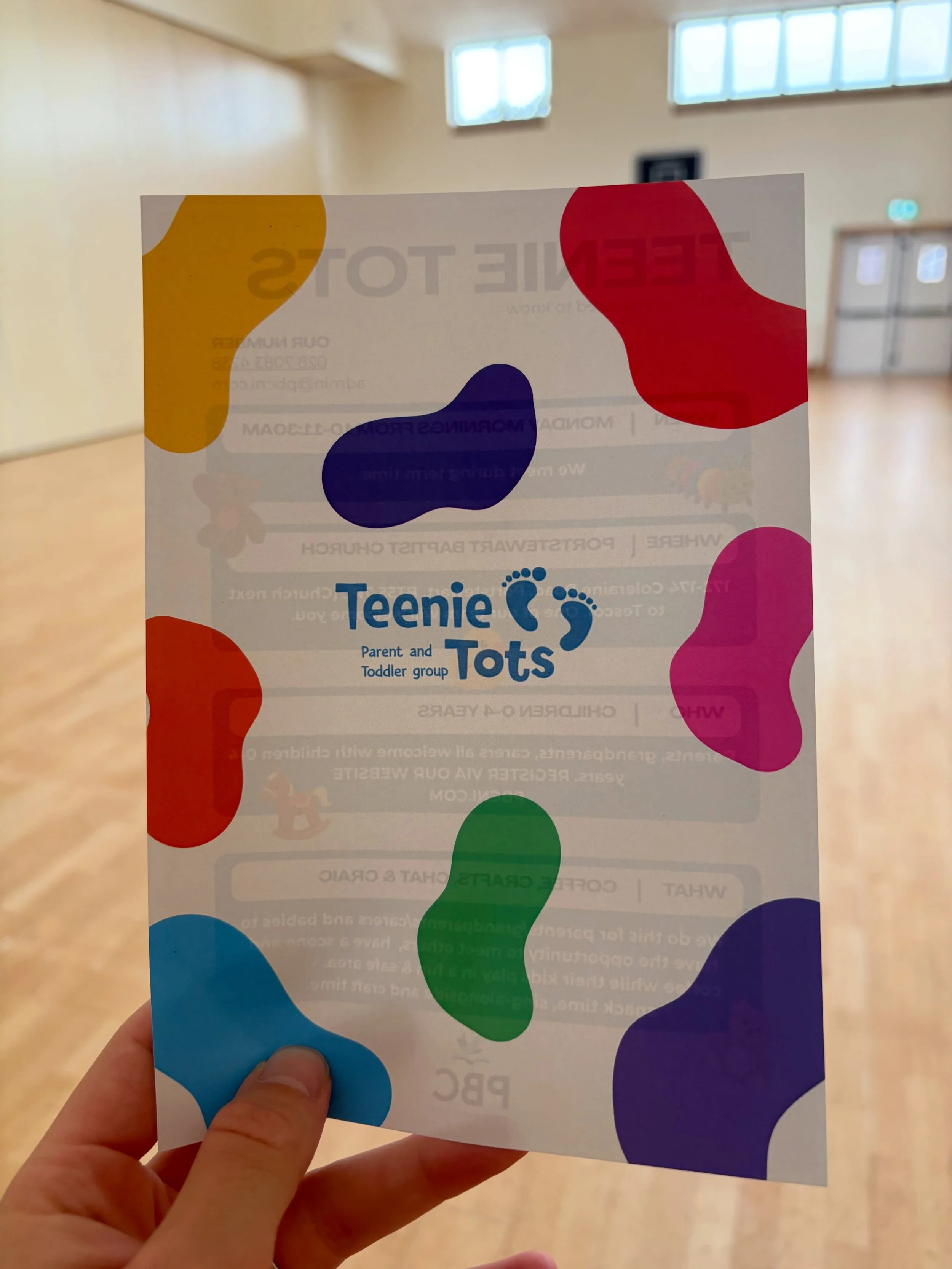 Teenie Tots is back again this Monday!

Click the link in bio for more info or dm us