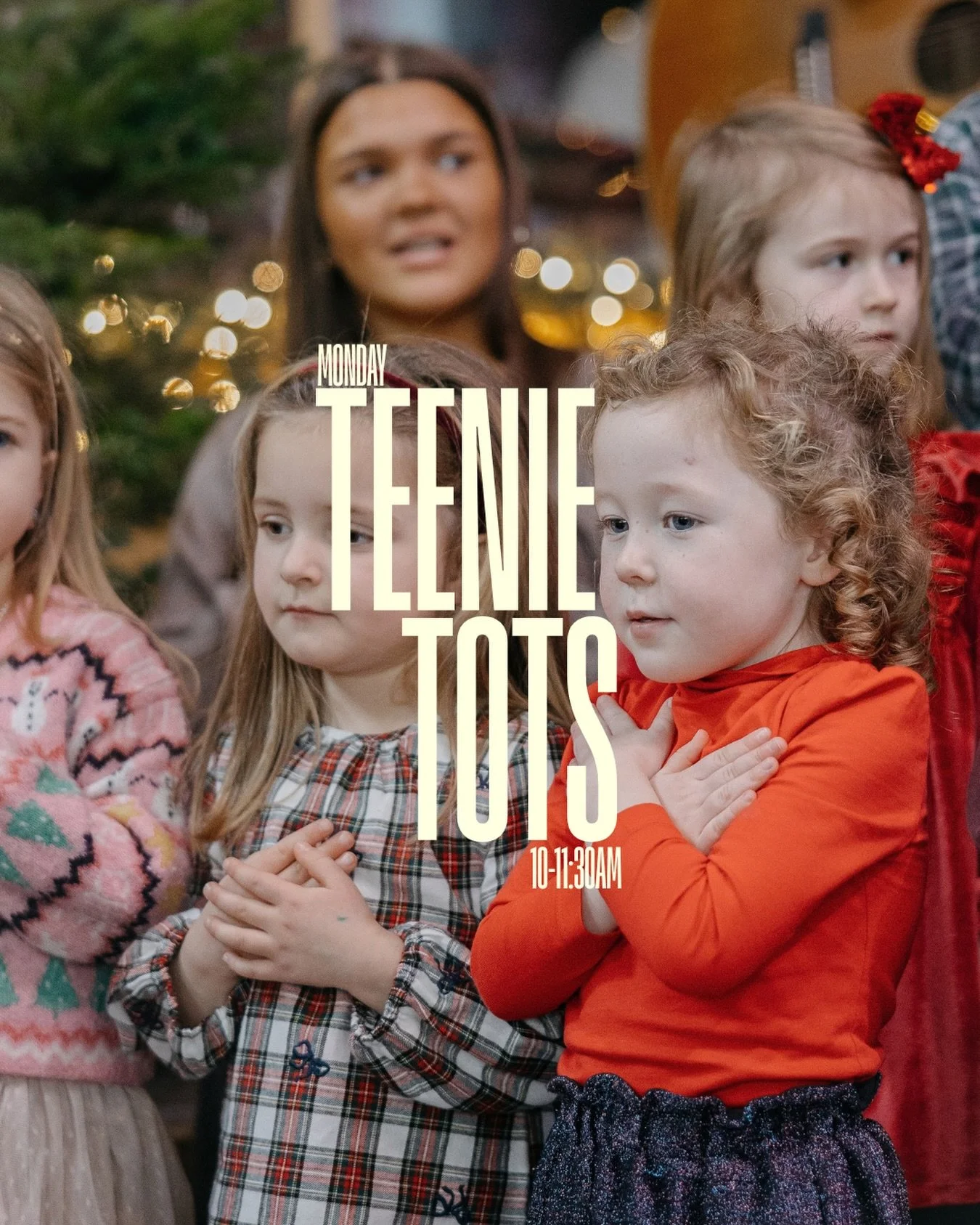 Teenie Tots is back on again this Monday!

We would love to see u there if it is your first time.

Sign up via the link in bio