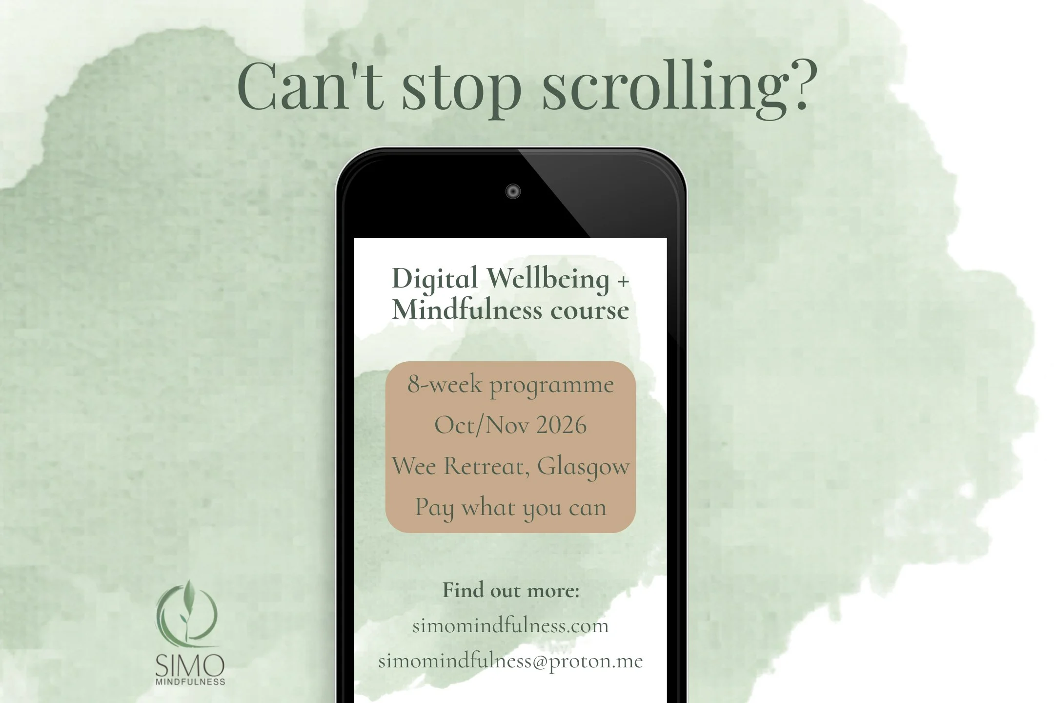 Mindfulness and Digital Wellbeing (in person)