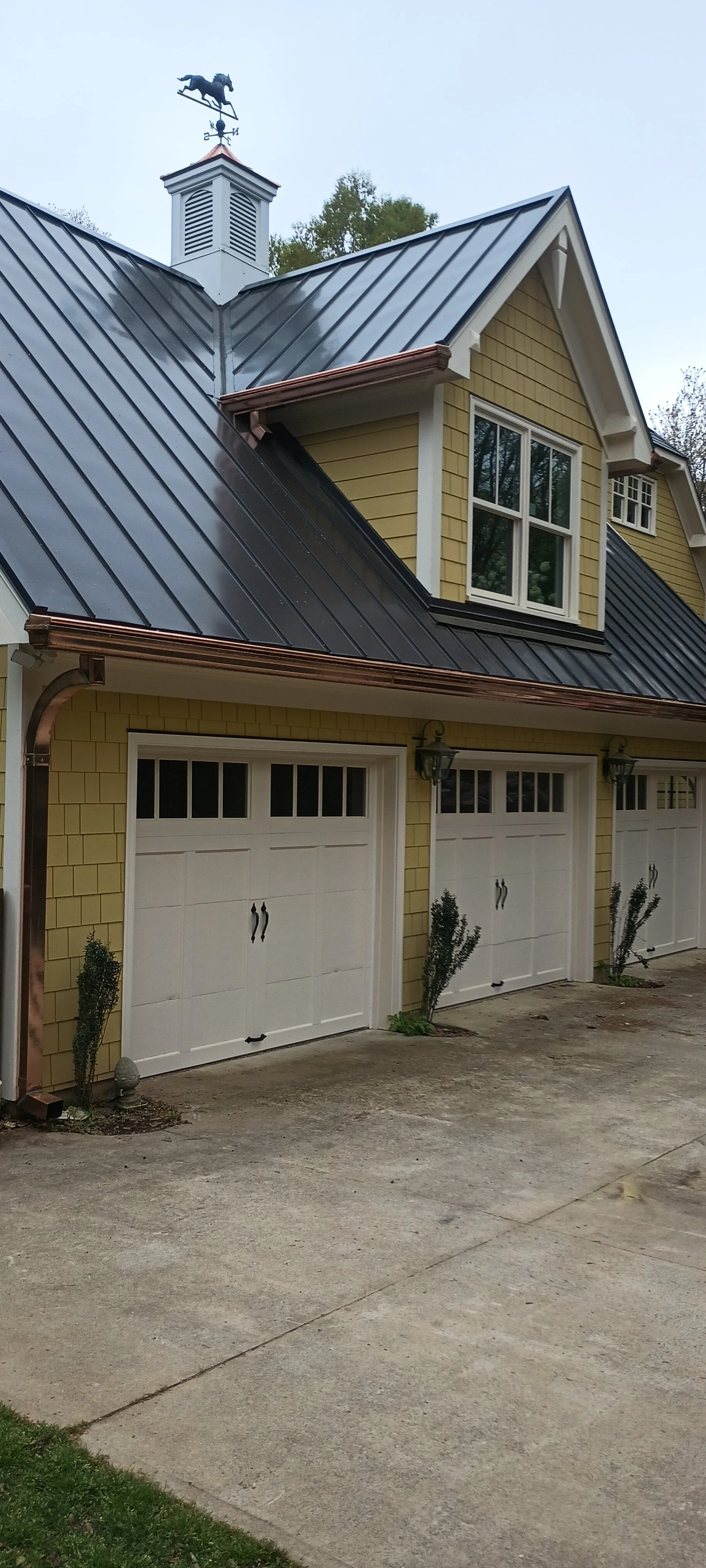 Custom Copper Gutter 