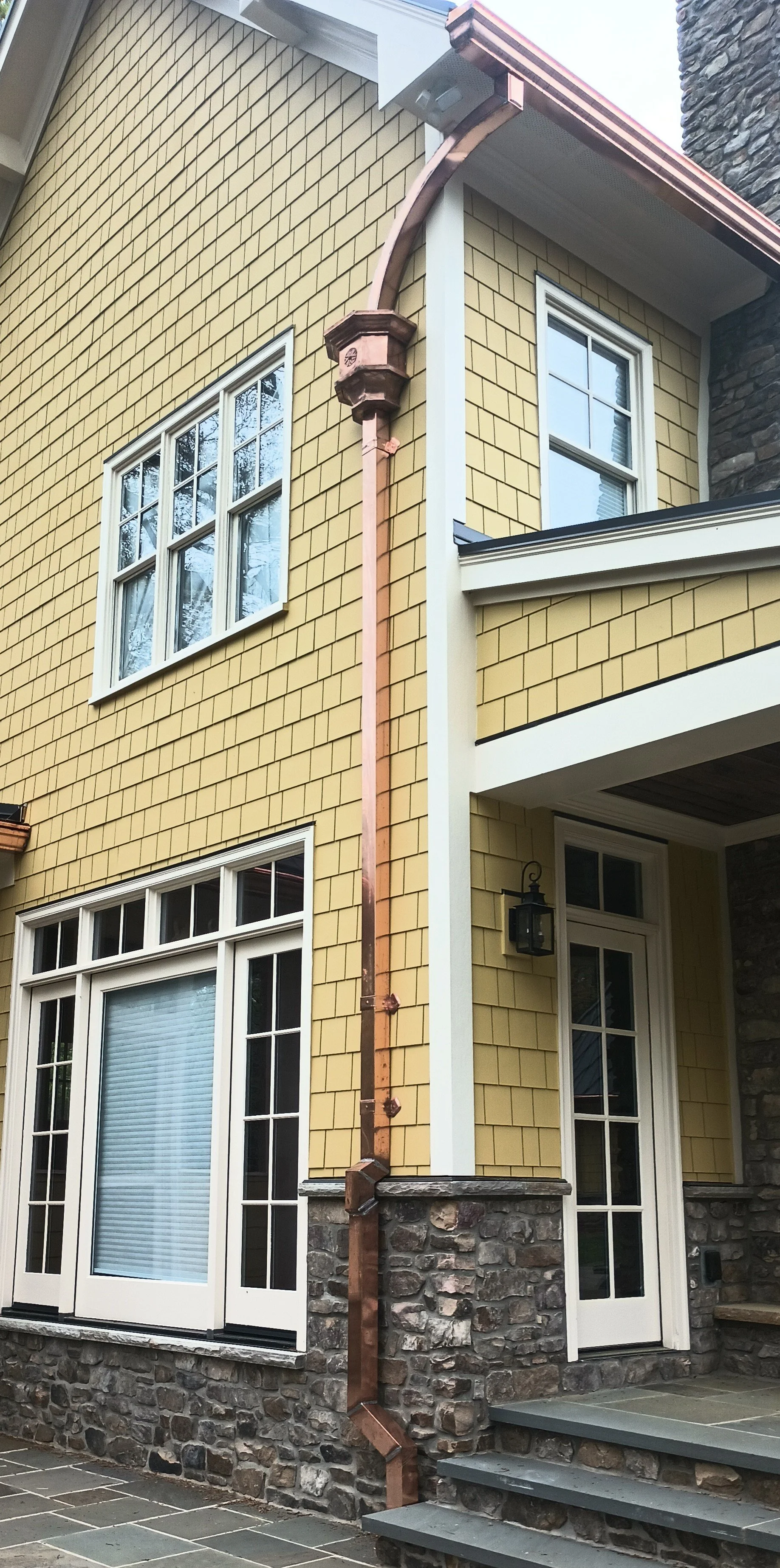 Custom Copper Gutter System 