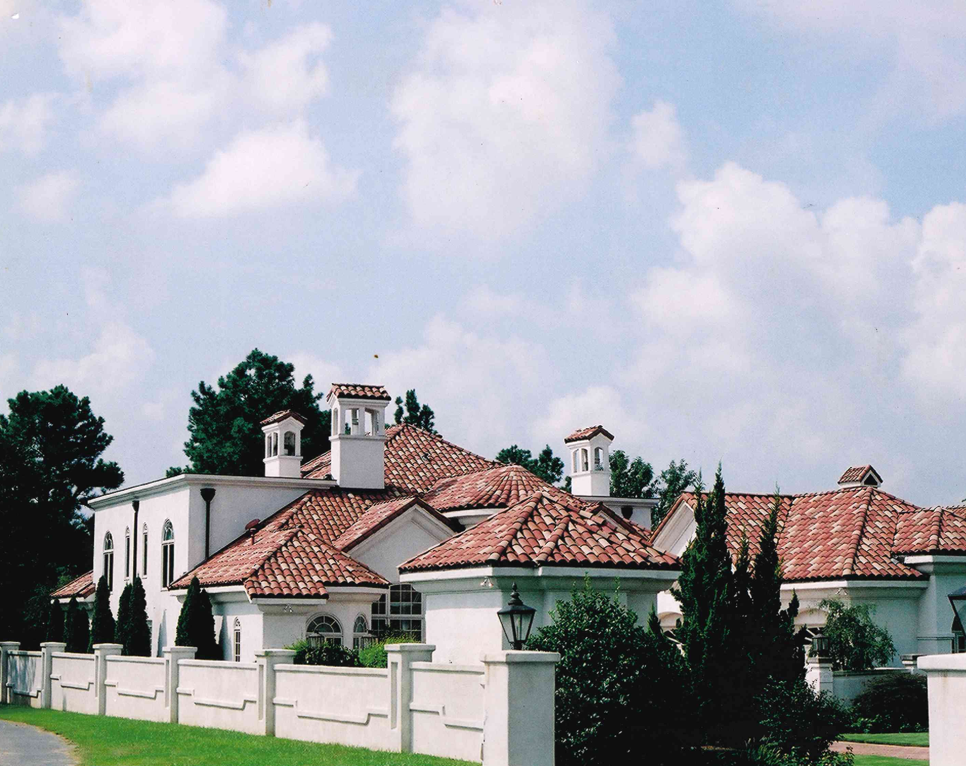 Residential Spanish Clay Tile Roof 