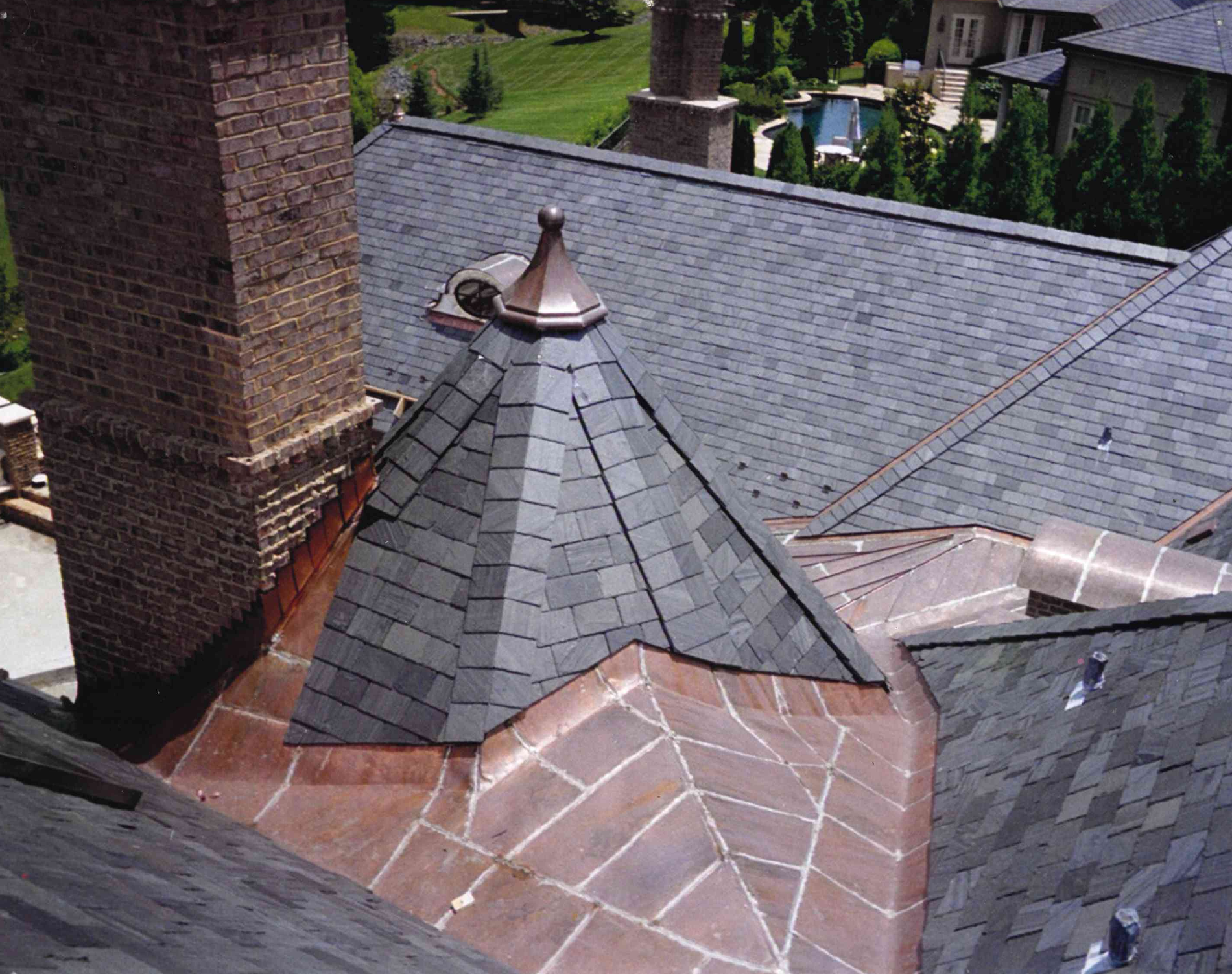 Residential Slate and Custom Copper Work 