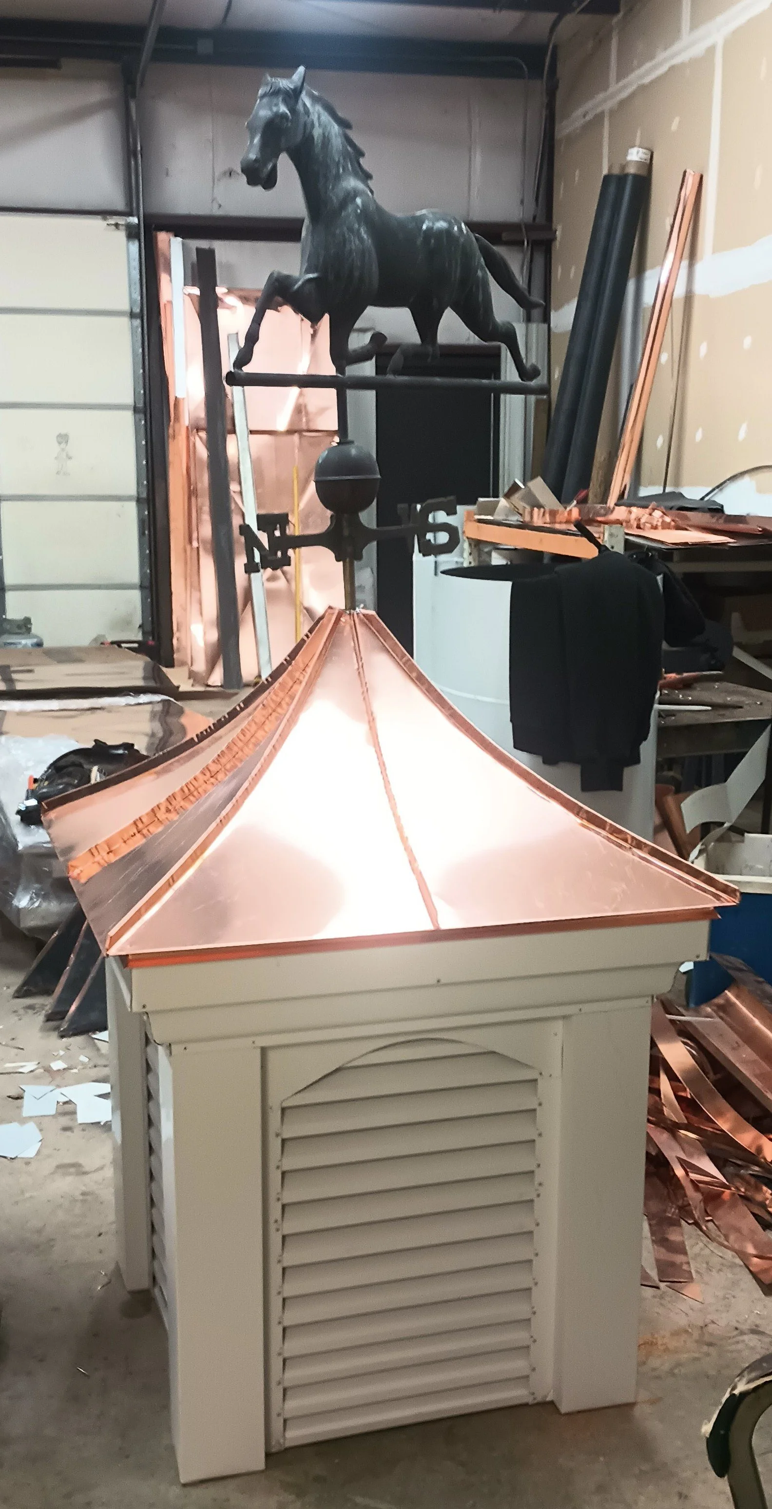 Custom Coper and Metal Cupola 