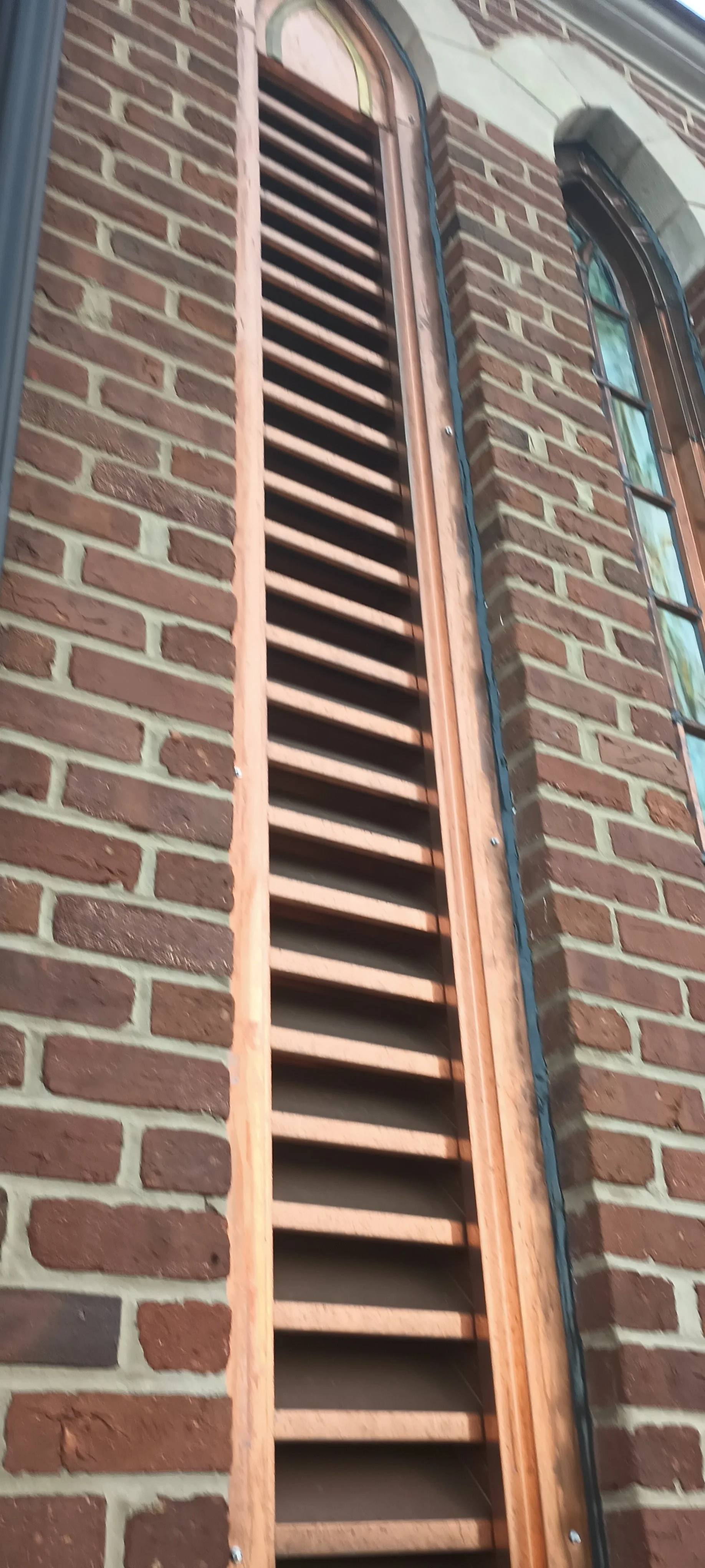 Historical Church Custom Copper Louvers 