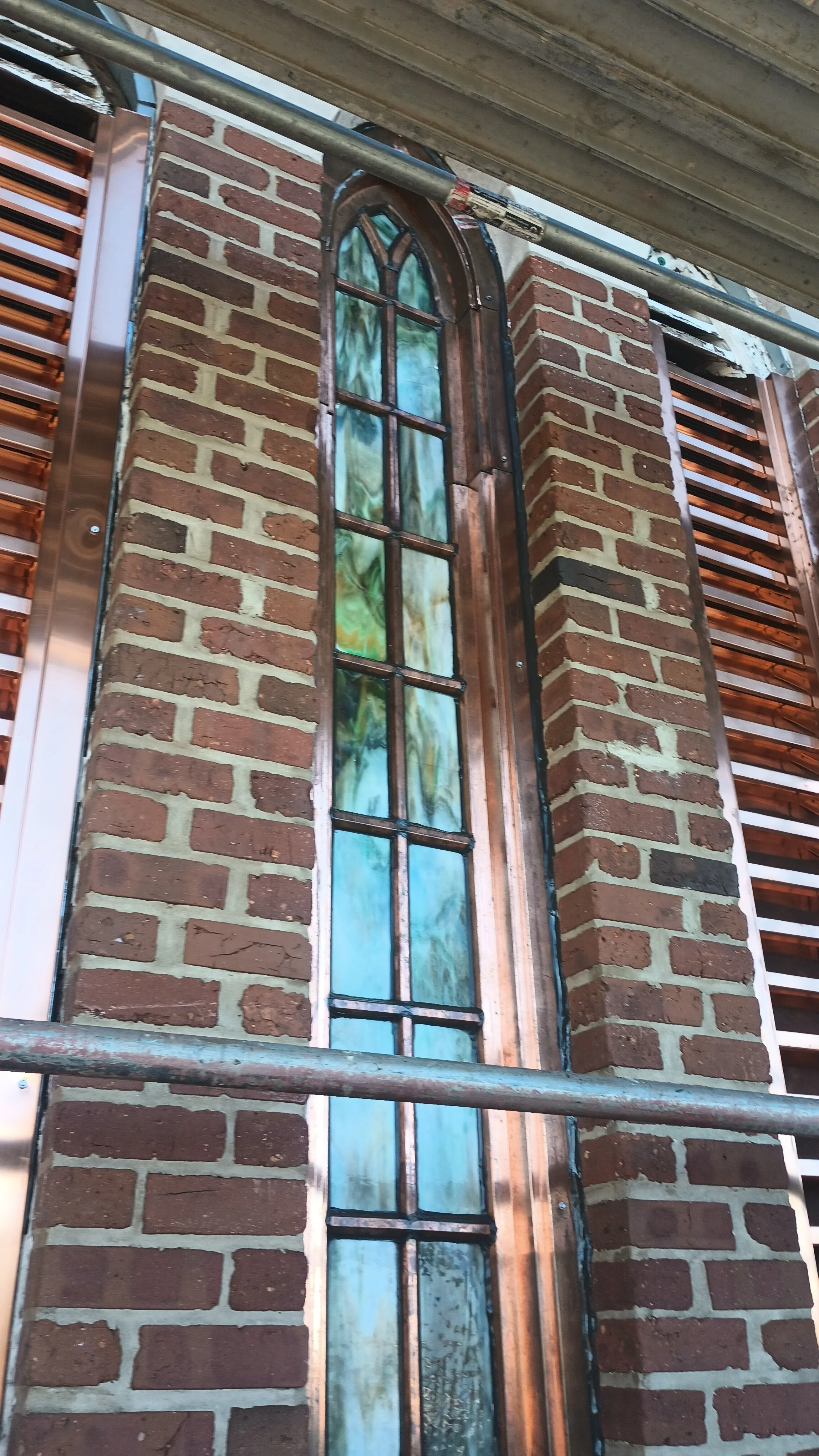 Historical Church Custom Copper Window Work 