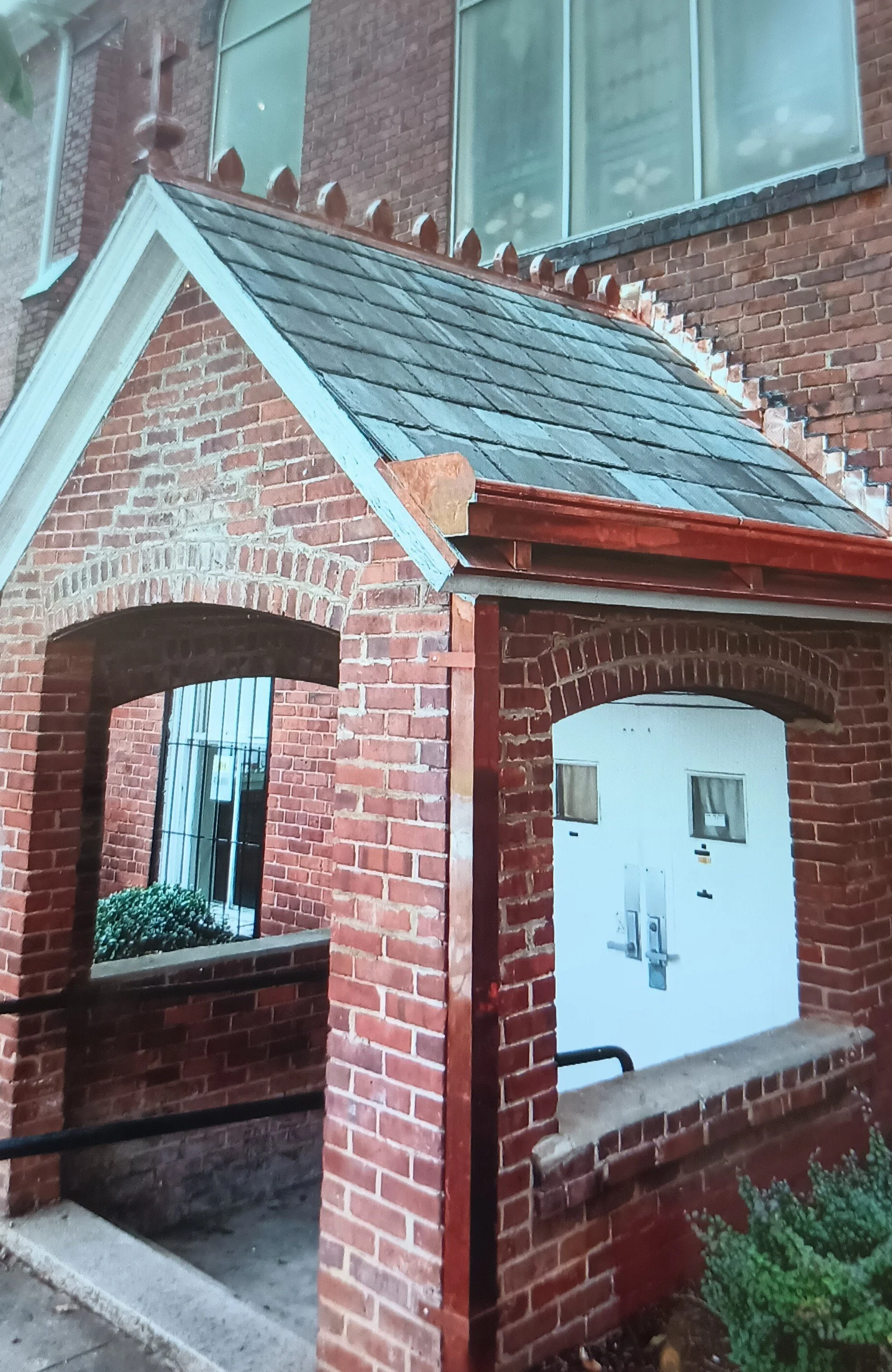 Historical Church Copper Gutters and Ridge Cap 