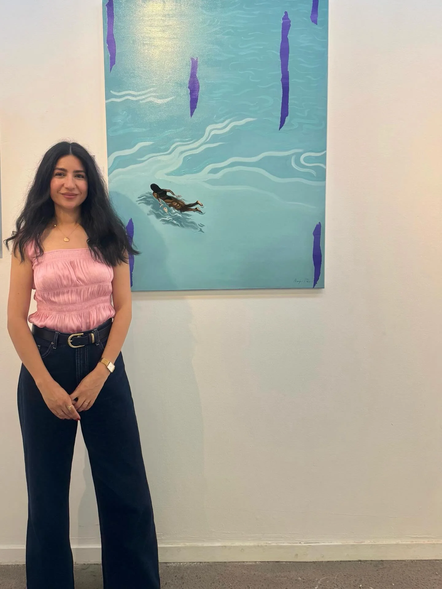 Exposition &agrave; Fontenay-sous-Bois, France.
"Avance &agrave; travers" 
Oil painting
S&eacute;rie "Vestiges"
.
.
.
#exposition #art #artfrance