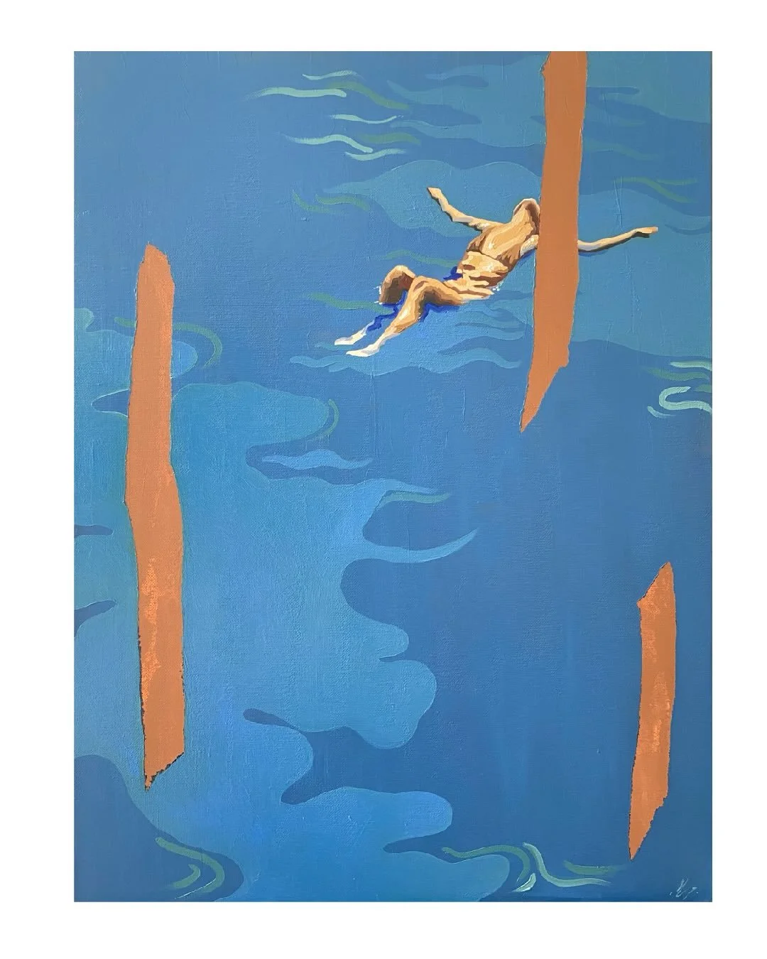 "When you float you can fly"
Oil and acrylics on canvas
2026

"Cuando flotas puedes volar"
&Oacute;leo y acr&iacute;lico sobre tela

#art #waterpainting #contemporanyart #discoverart