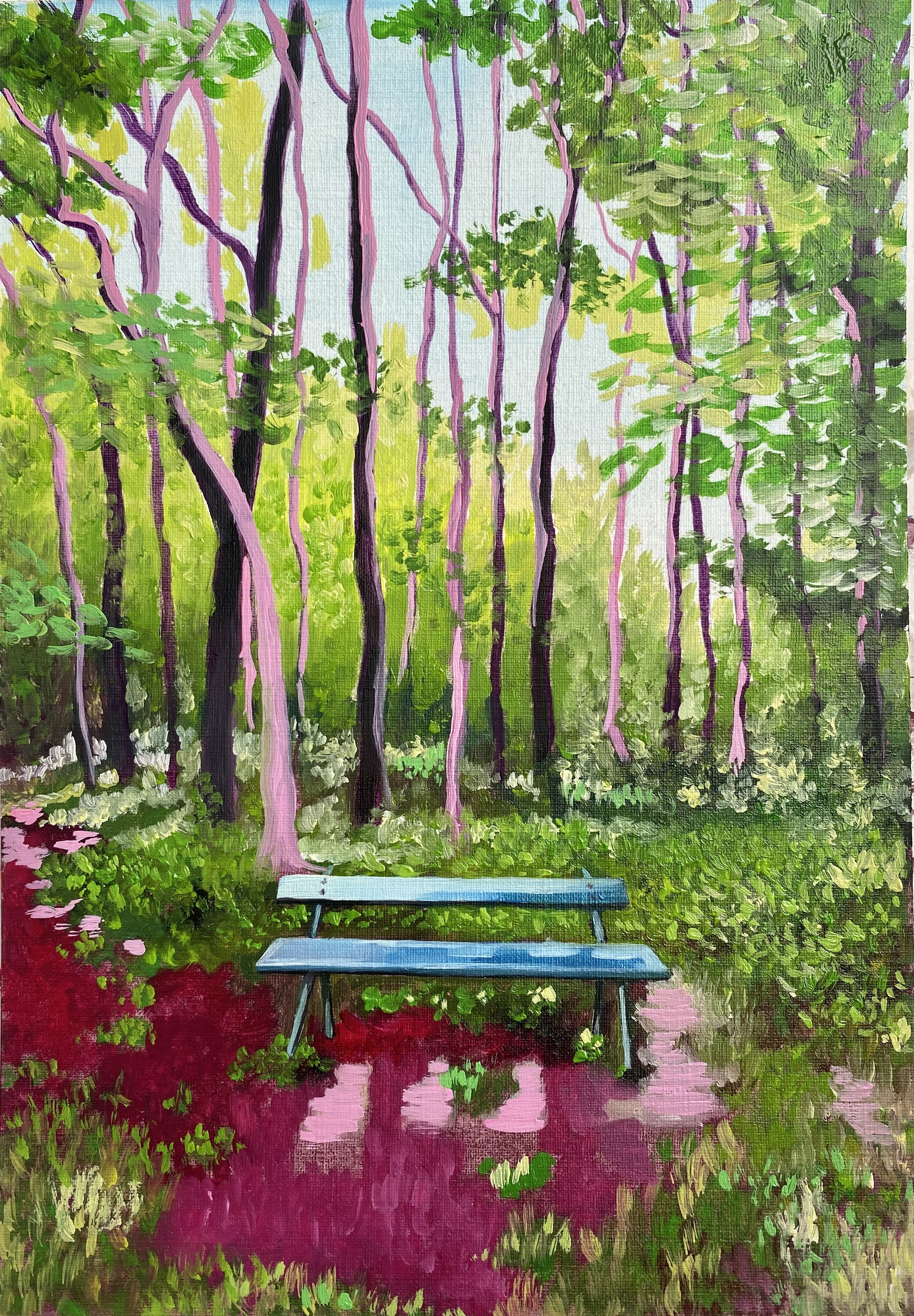 VE, 2022
Huile sur papier
80 x 60 cm