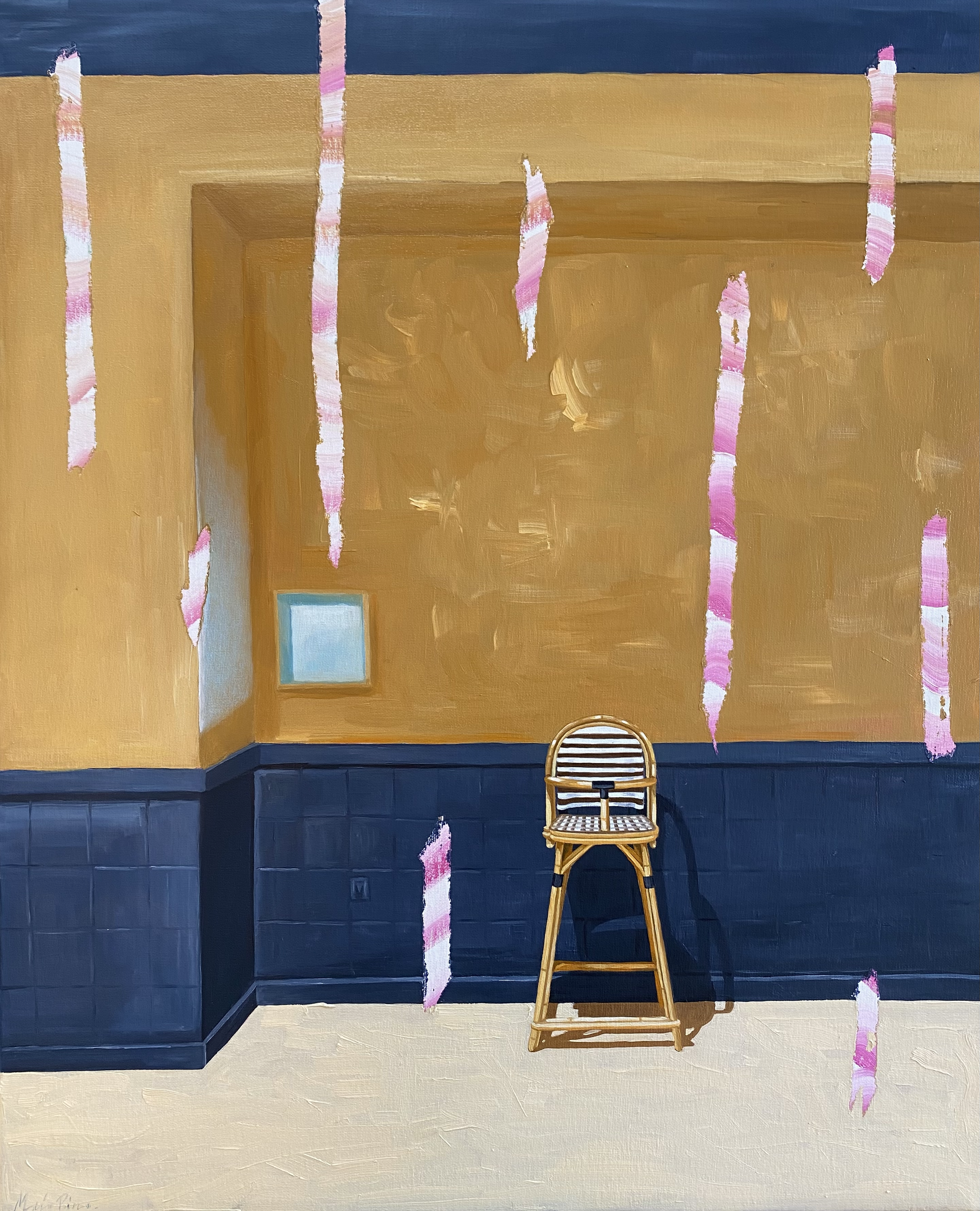 PROFITE, 2025
Huile and Acryliques sur toile
73 x 60 cm 