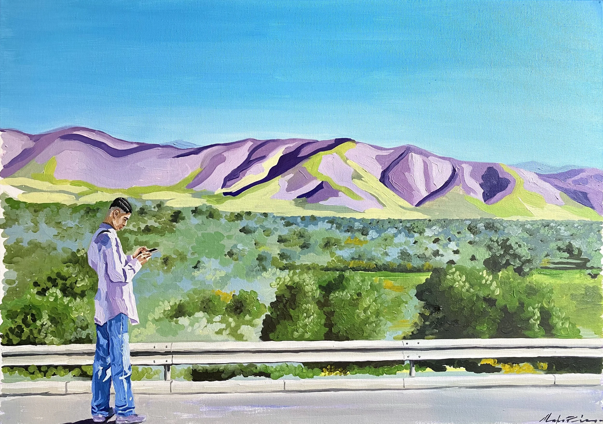 DESCONEXION, 2022
Huile sur toile
50 x 70 cm
