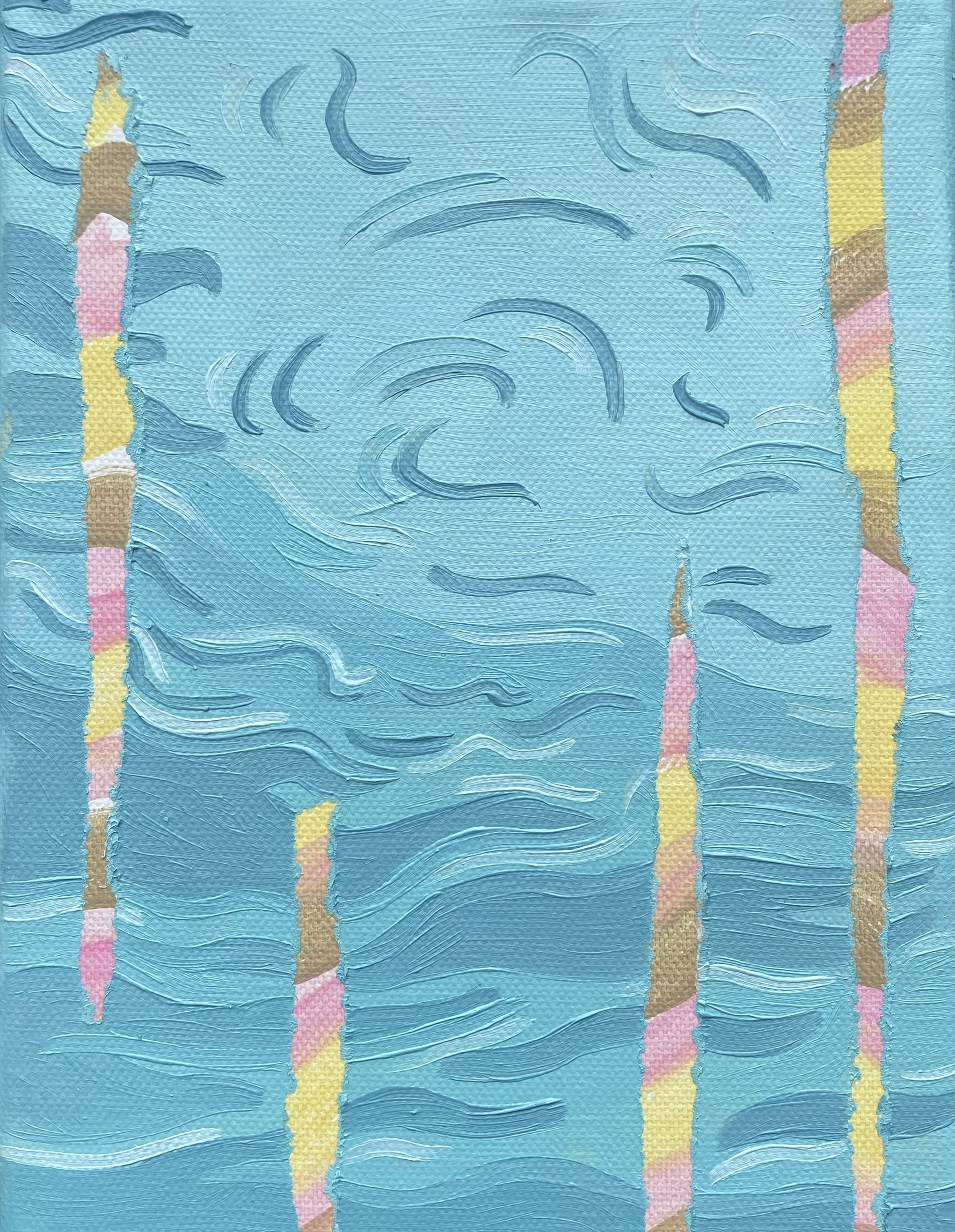 TRANSPARENCE, 2025
Huile and Acryliques sur toile
24 x 18 cm 