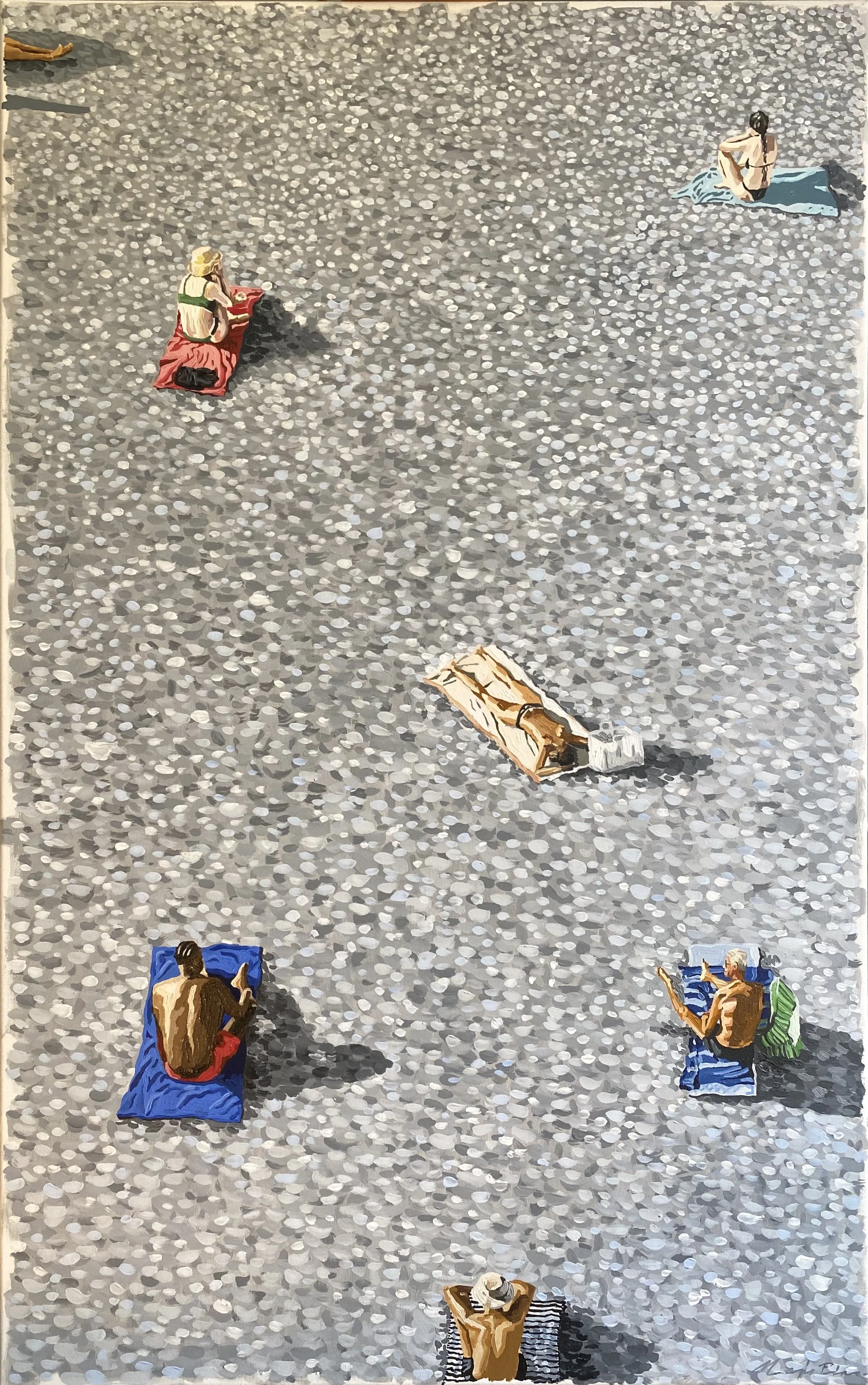 UNCONFORTABLE INDIVIDUALISM, 2022
Huile sur toile
160 x 73 cm