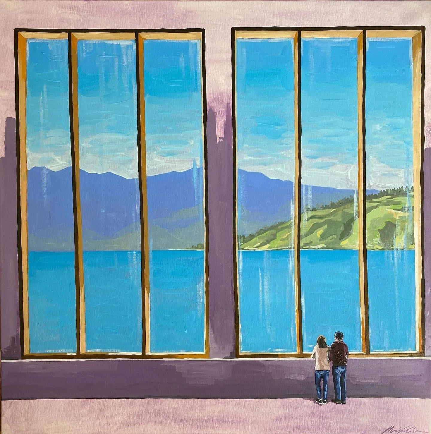 CALMA, 2022
Huile sur toile
80 x 80 cm