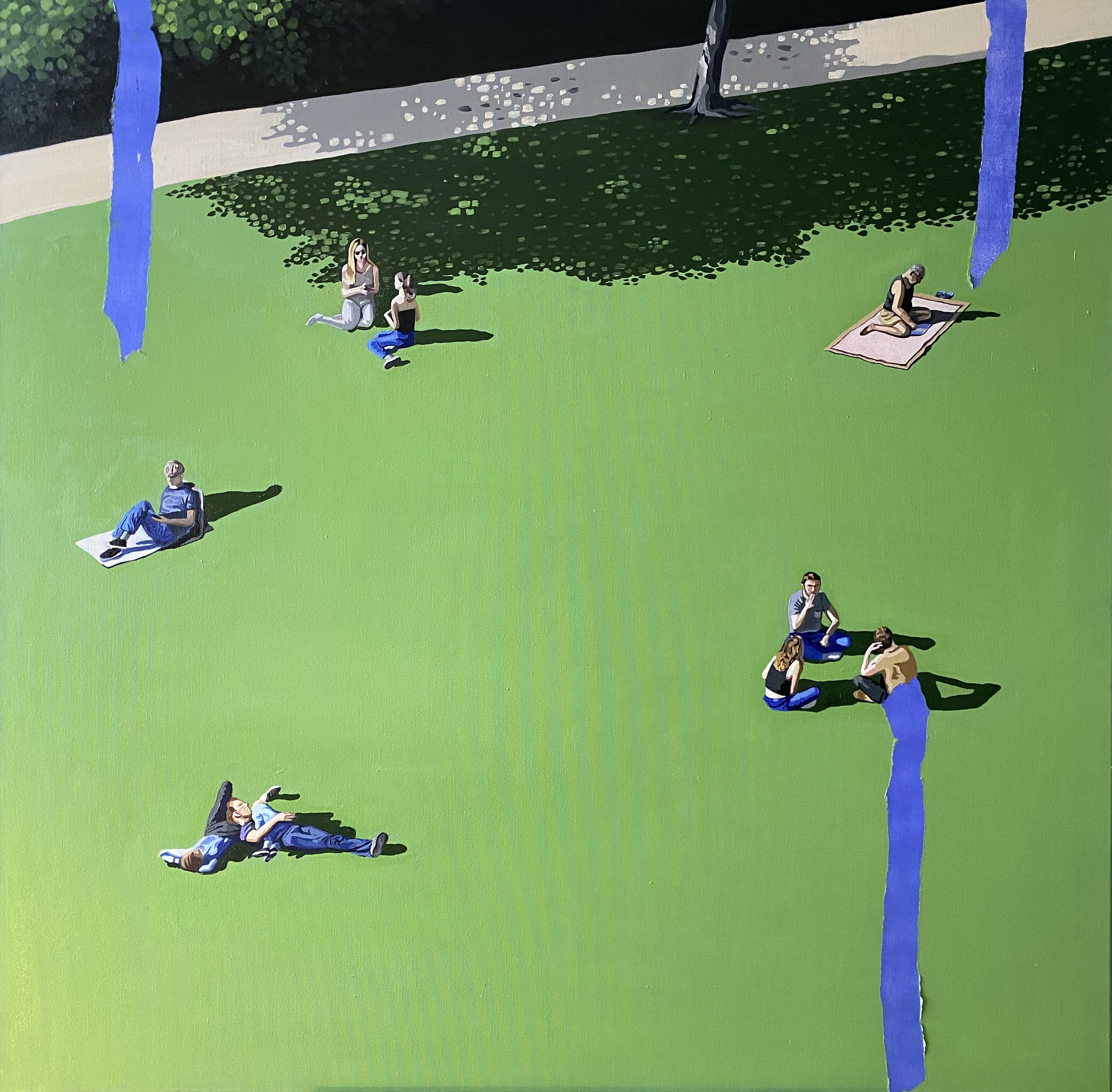 SOCIEDAD
Oil and acrylics on canvas
100x100cm
