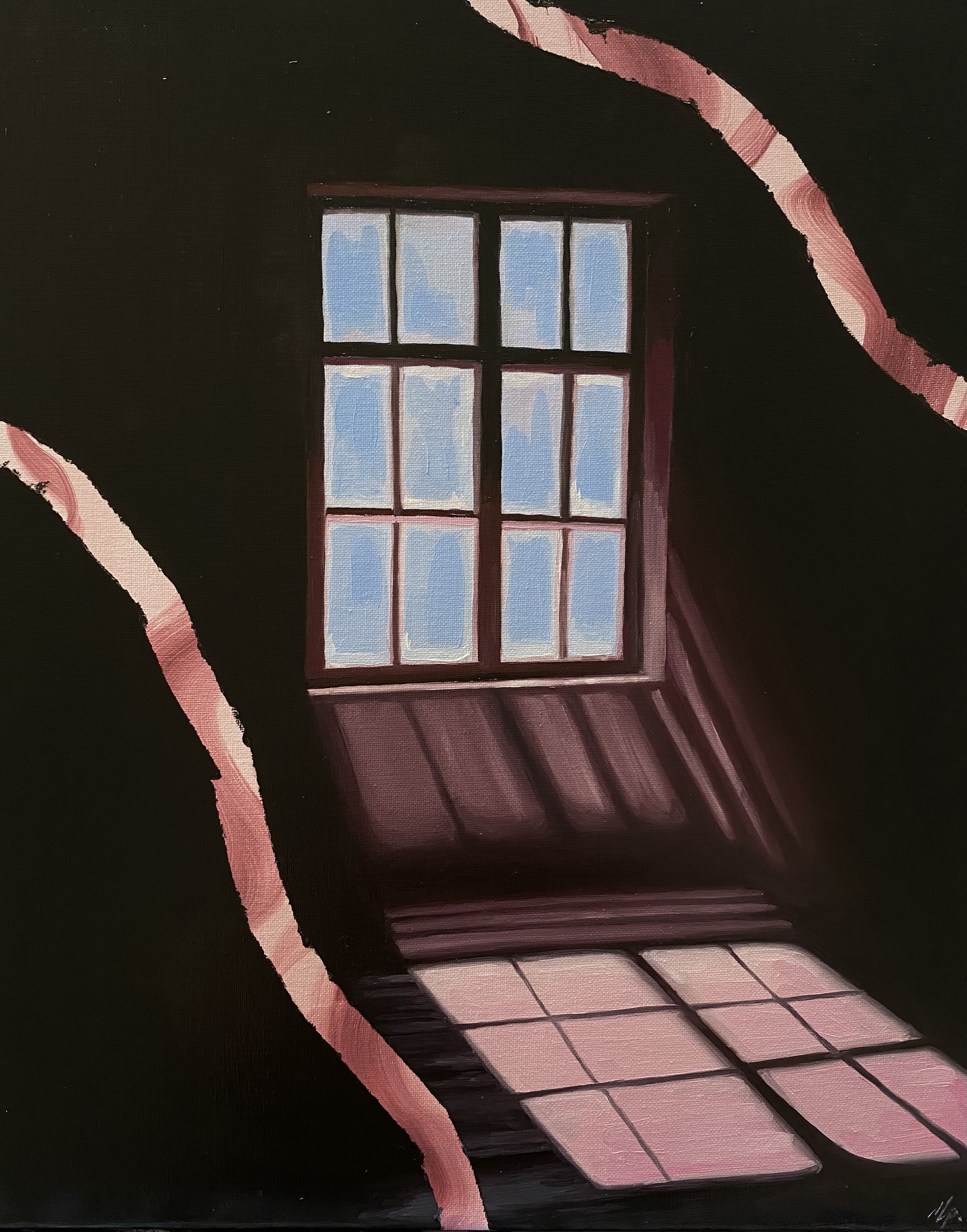 SOMBRAS, 2026
Huile and Acryliques sur toile
50 x 40 cm 