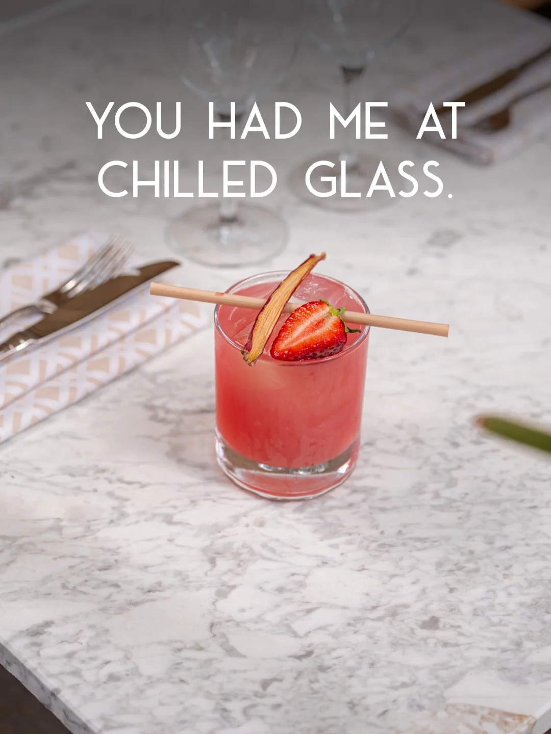 Friday, served cold. See you at Josefina.