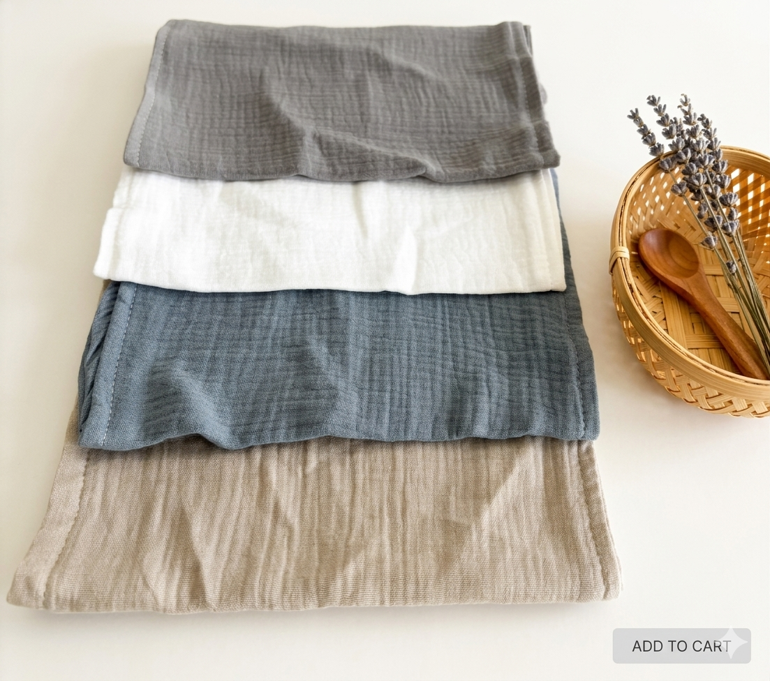 Muslin Burp Cloths