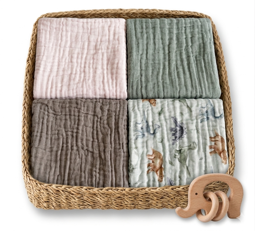 Muslin Hooded Towels