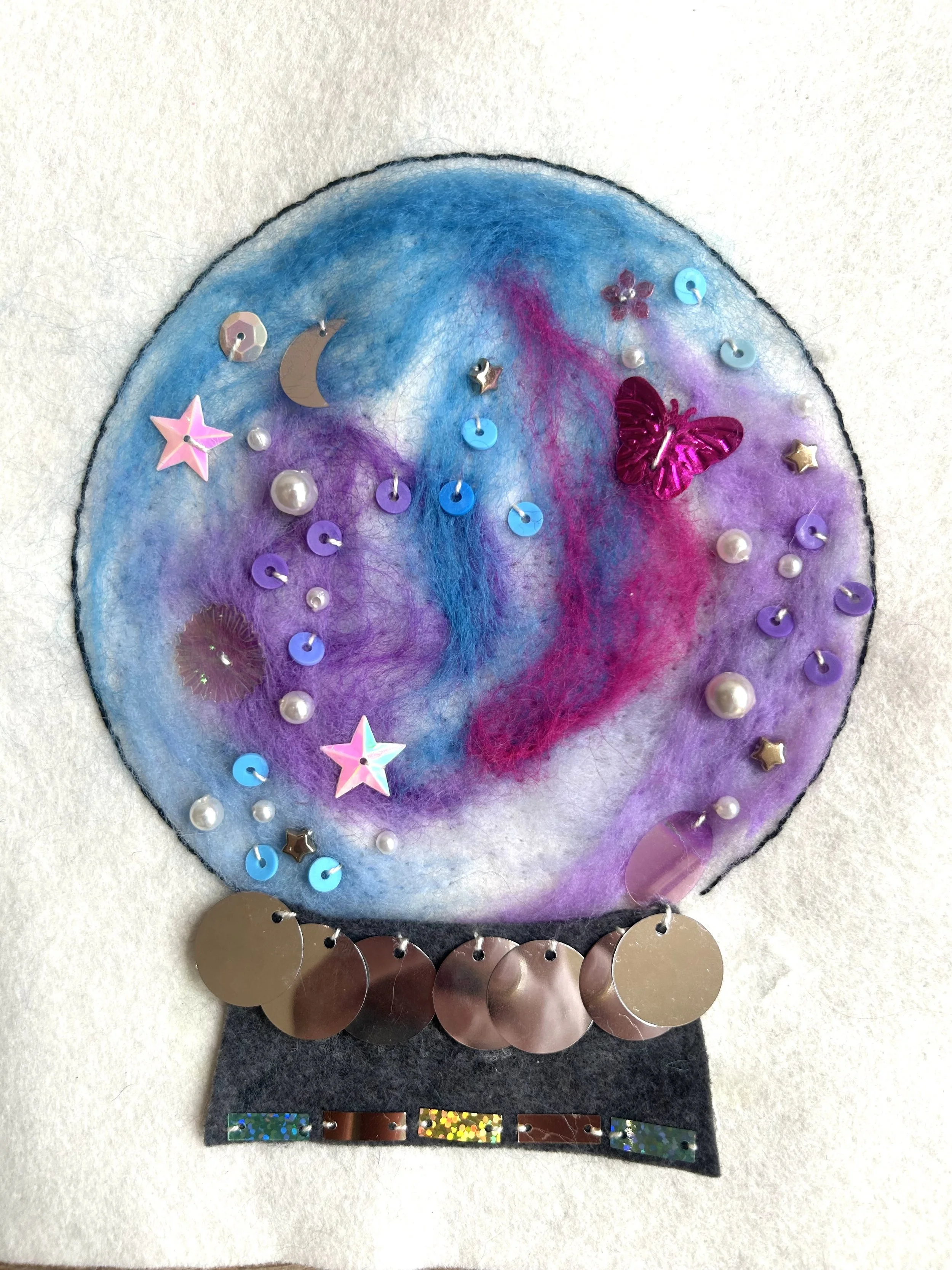 Magical Crystal Ball - Needlefelting - Tues 28th July