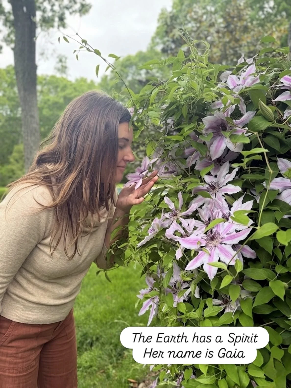Her voice calls to me, through the quiet still moments of my day, drawing me deep to reflect and dialogue. 

She has much to say about many things, what she feels, what she observes, and the original laws of peace and truth written within the cosmos 