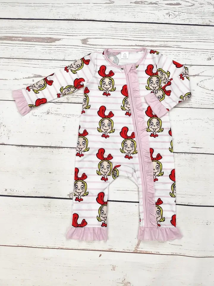 Girls Character Christmas Zip Sleeper