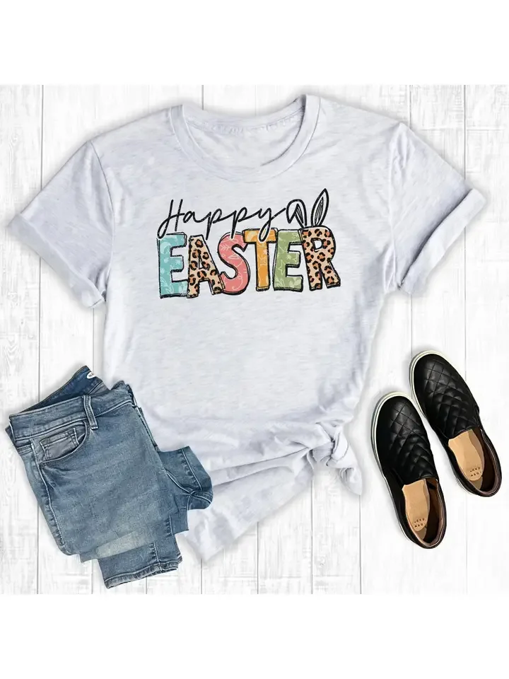 Happy Easter Tee Large