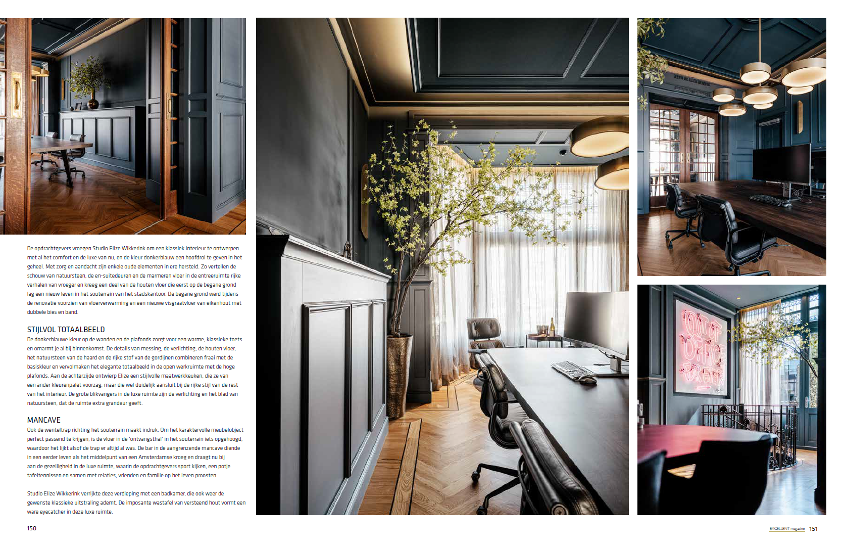 Excellent Magazine - Studio Elize Wikkerink Stadskantoor kantoorontwerp interieurontwerp office design