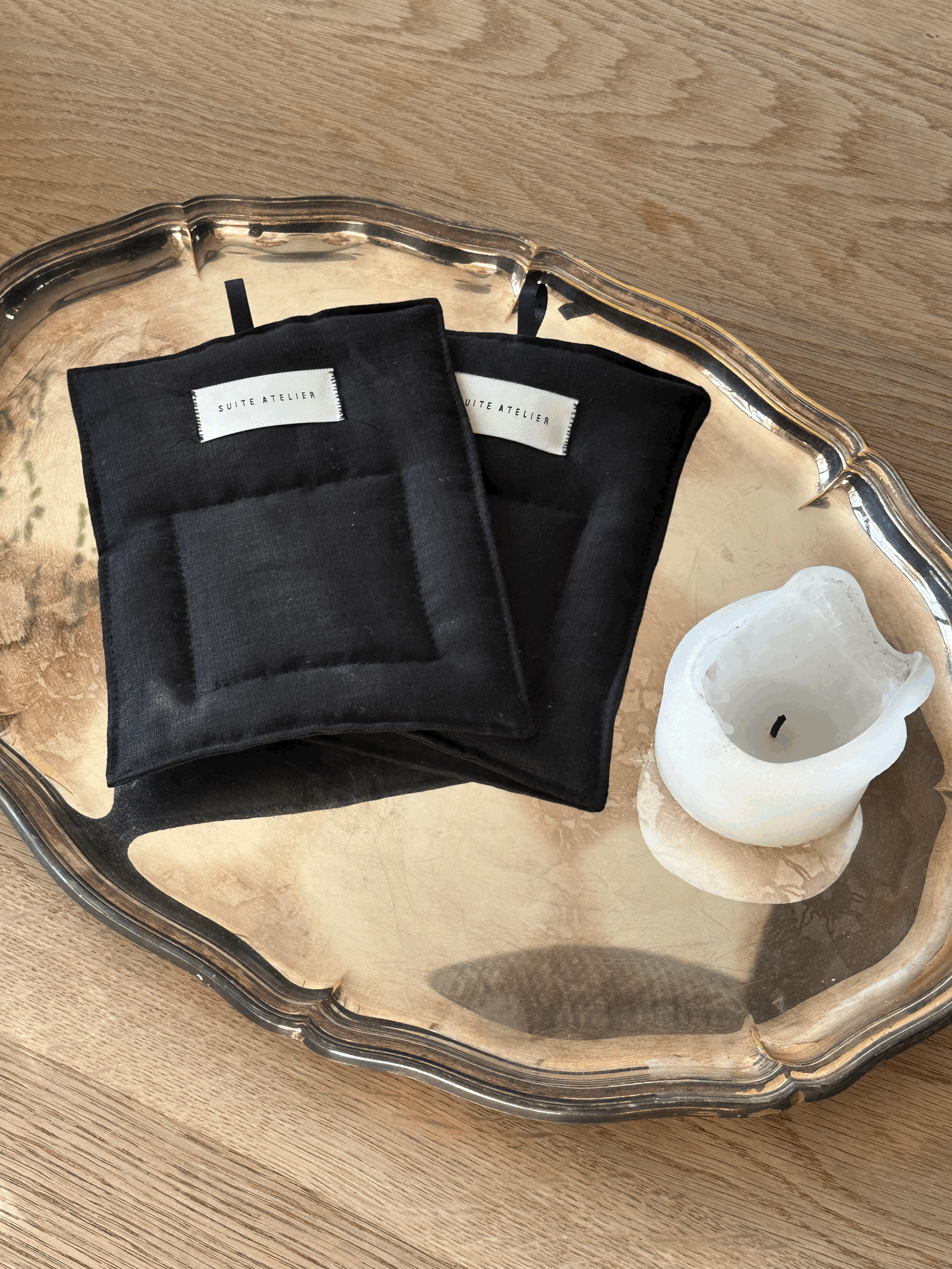 Suite Coaster - The Puffer Piece II - black - SET of 2