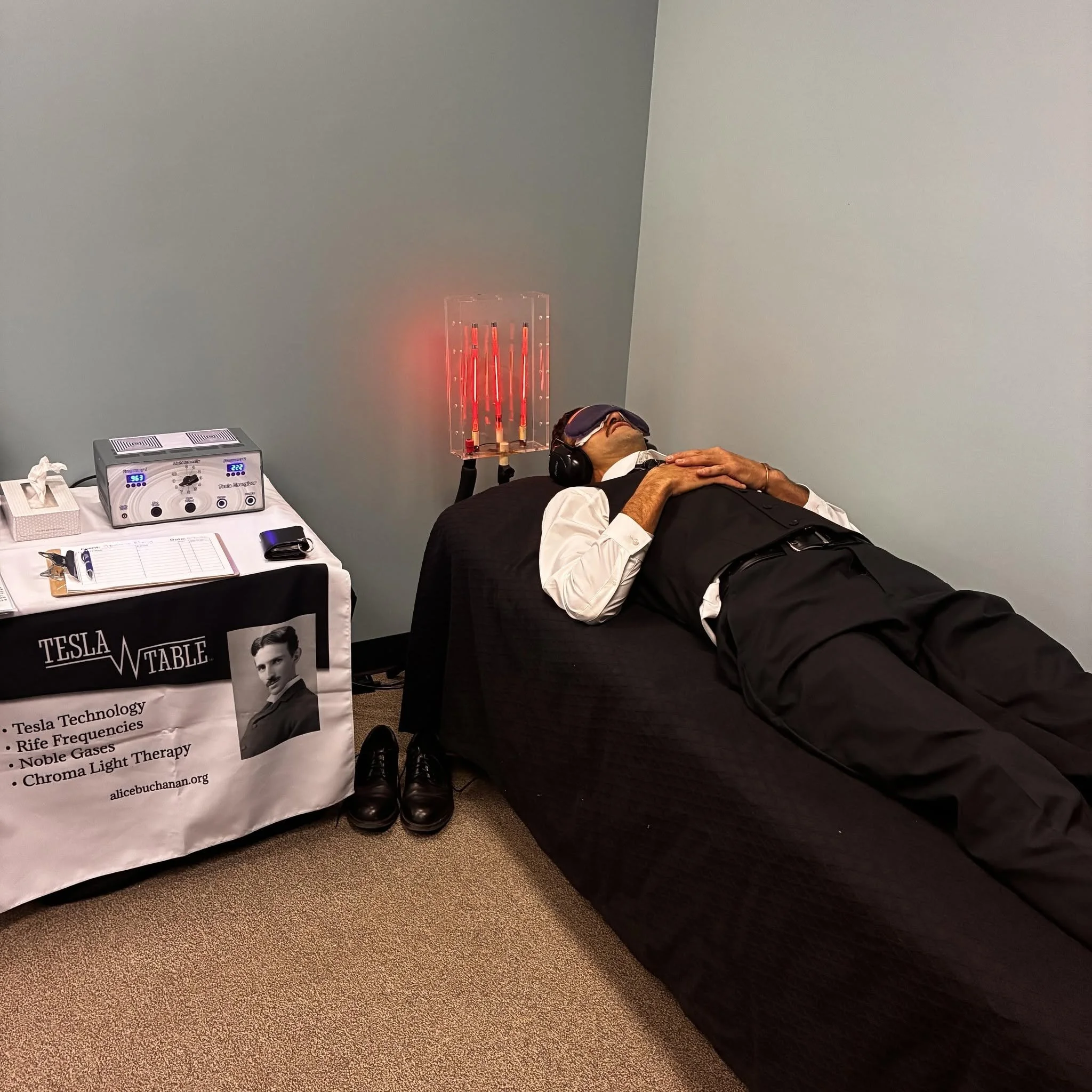 Robert Brown - Tesla Wellness Table