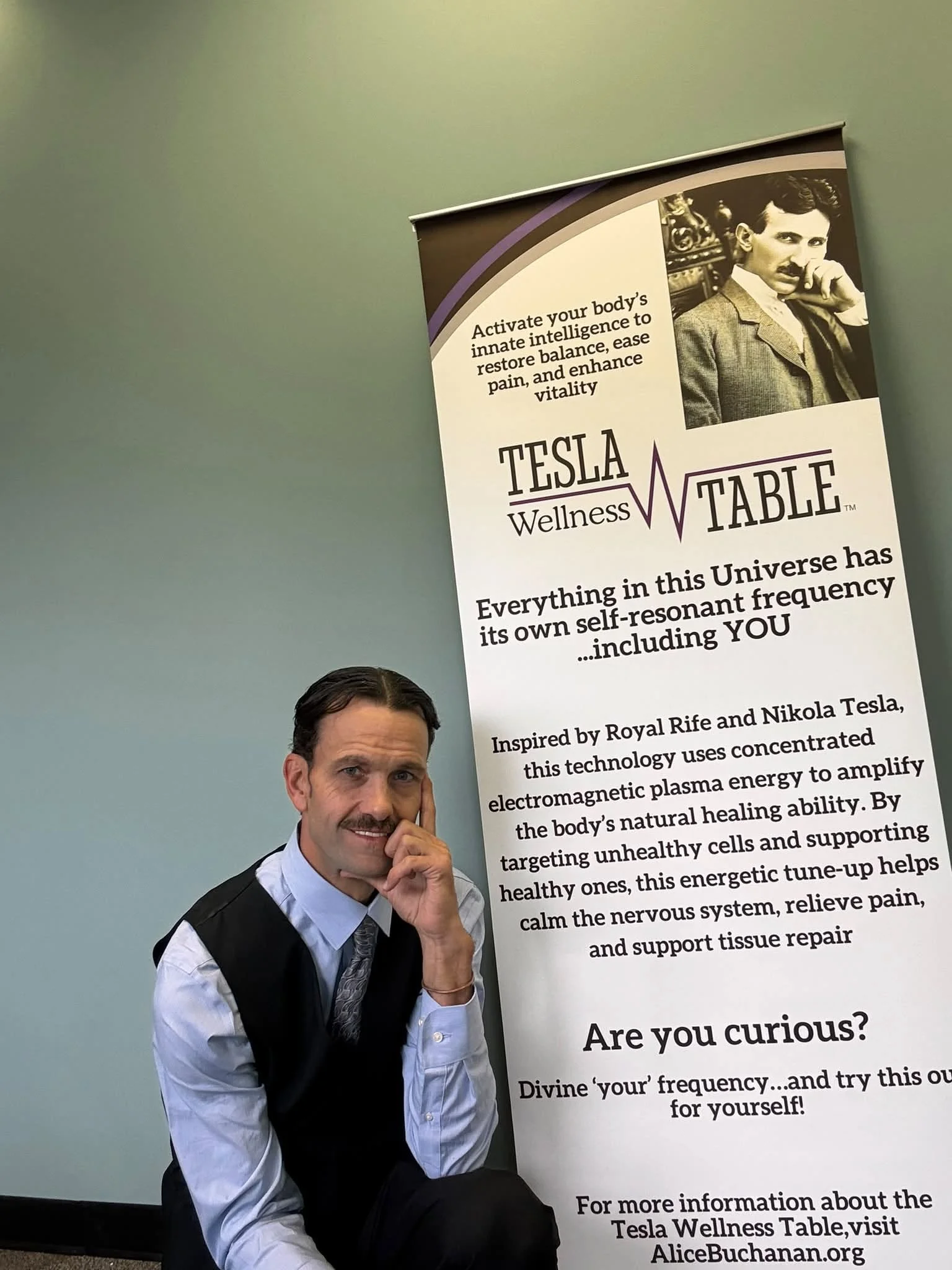 Robert Brown - Tesla Wellness Table