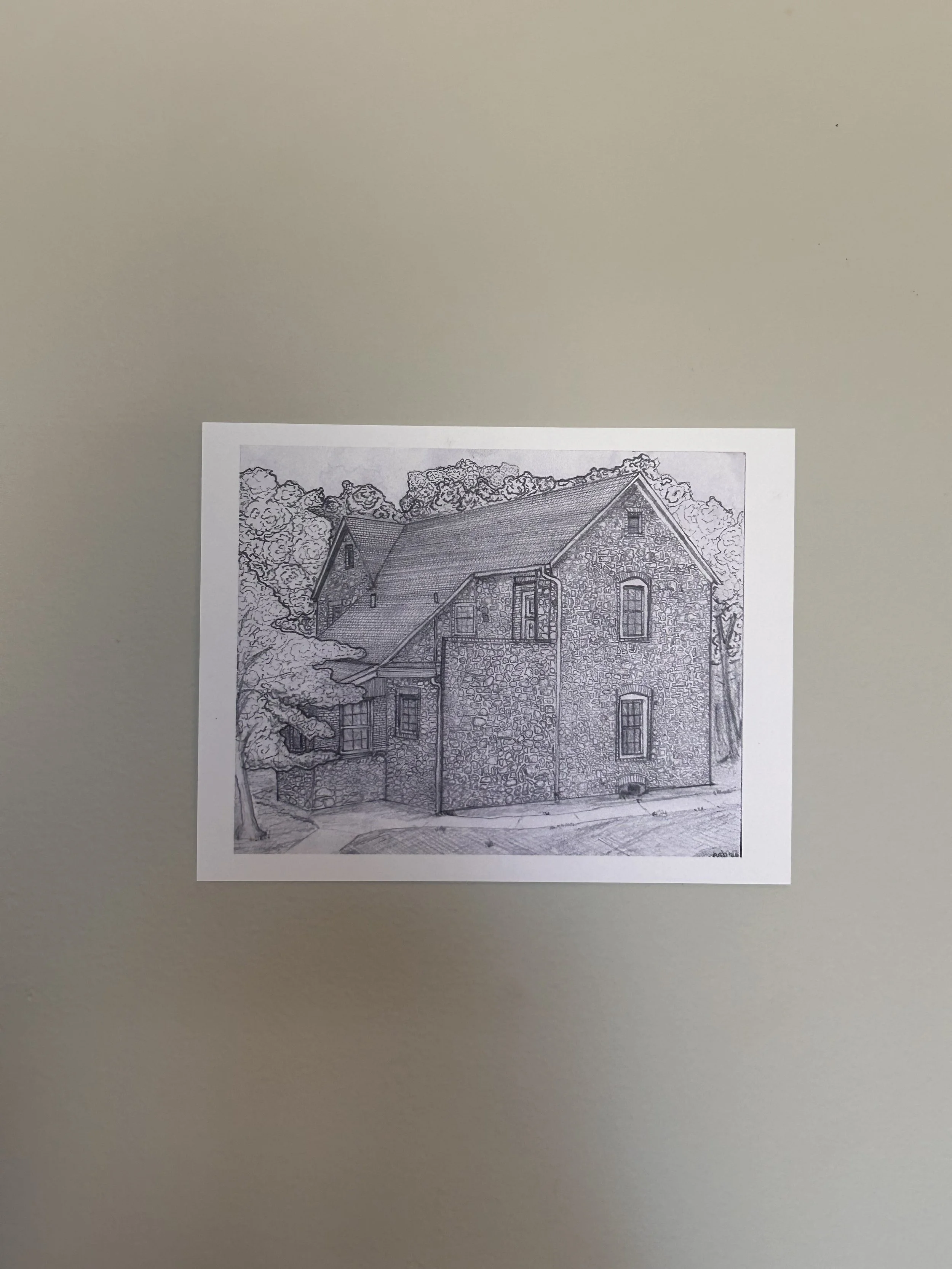 The German House Sewanee PRINT