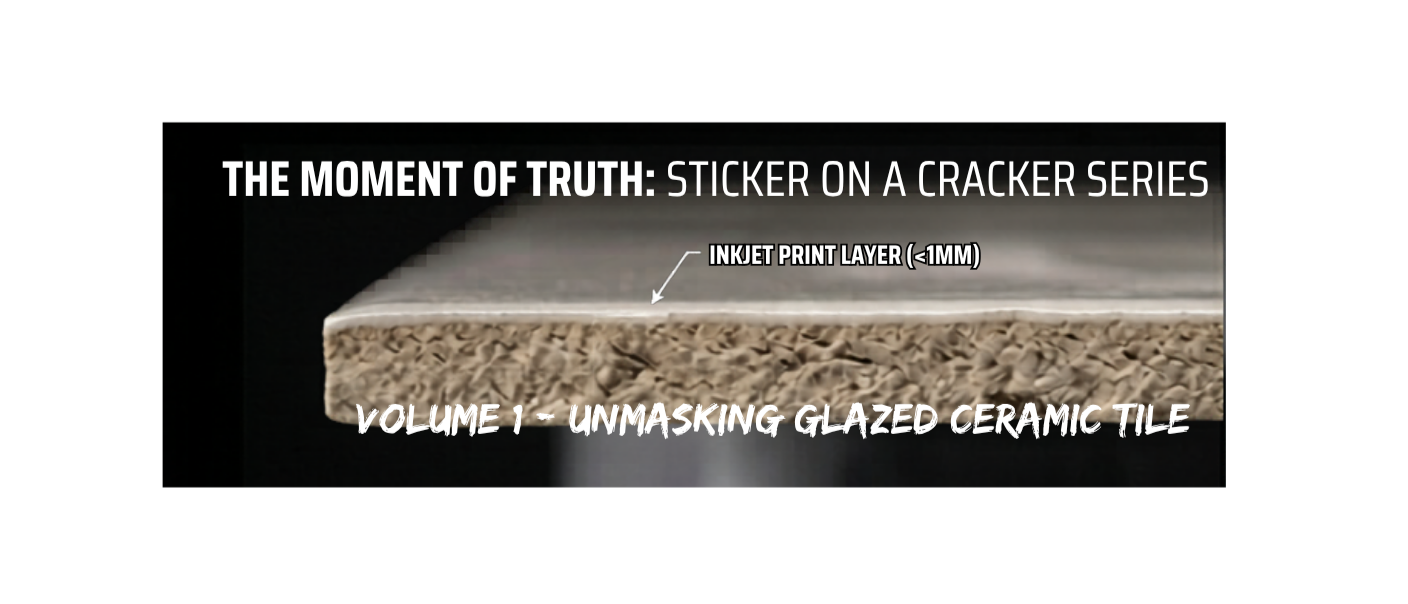 Sticker on a Cracker Series | Volume 1: Unmasking Glazed Ceramic