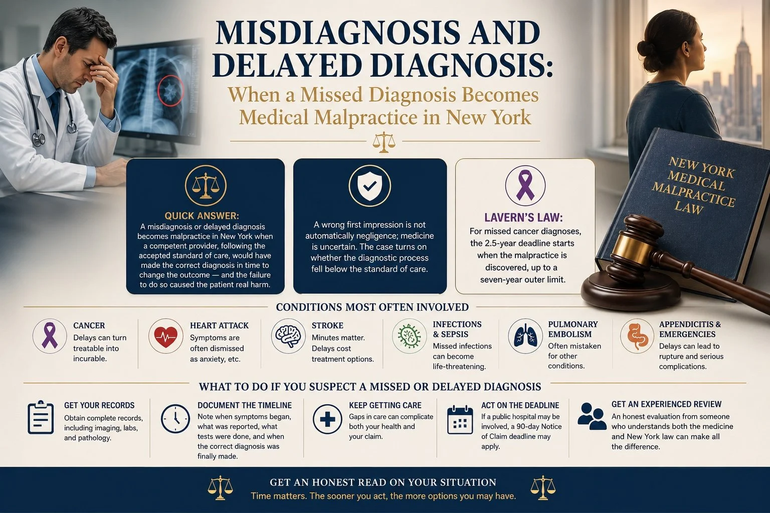 Misdiagnosis and Delayed Diagnosis: When a Missed Diagnosis Becomes Medical Malpractice in New York