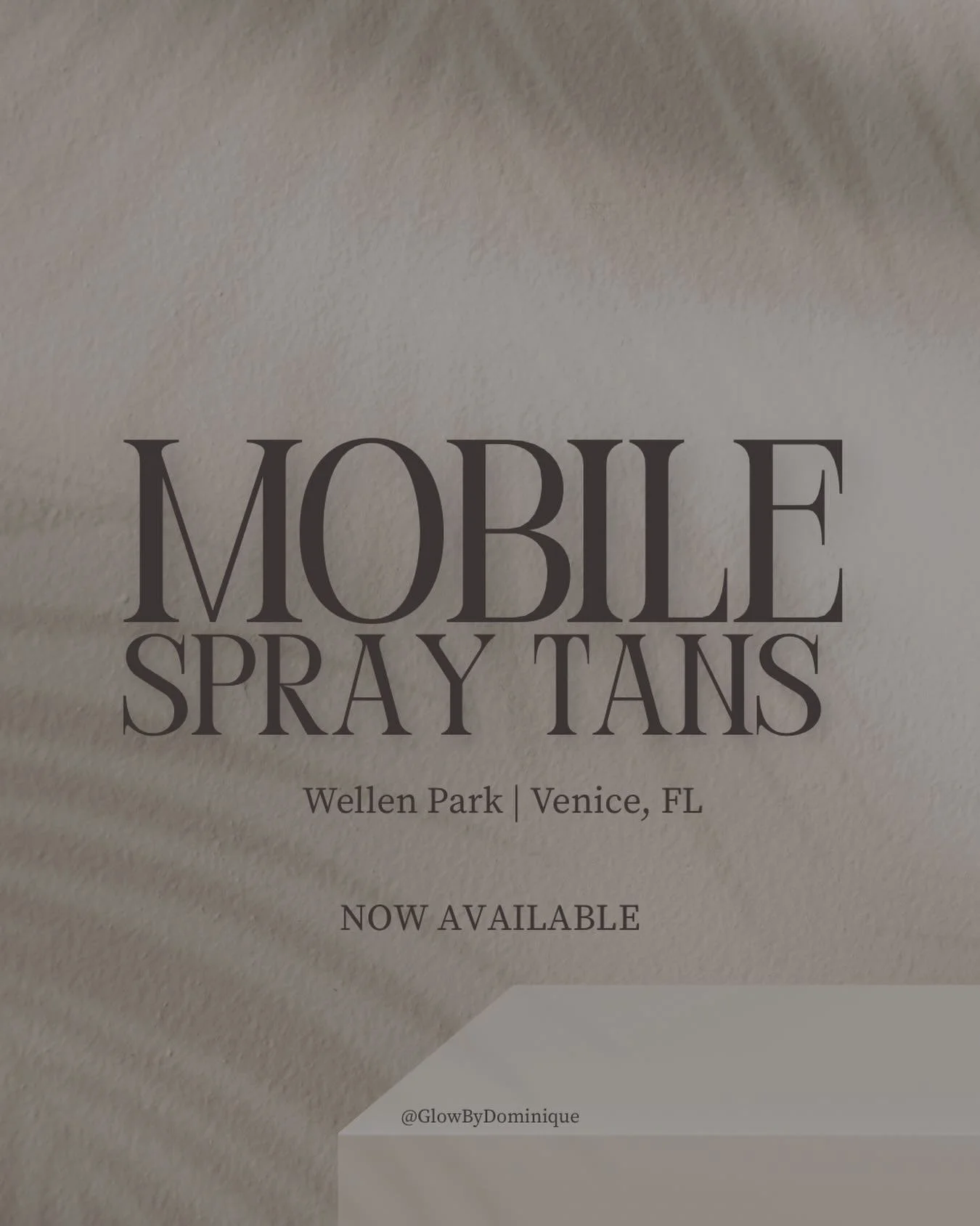 Spray tans don&rsquo;t protect your skin.
They just color it.

Mine does both.

After 16 years as a licensed esthetician, I didn&rsquo;t come to Florida to &ldquo;spray tan&rdquo;&mdash;
I came to solve the real problem:

☀️ Constant sun exposure = a