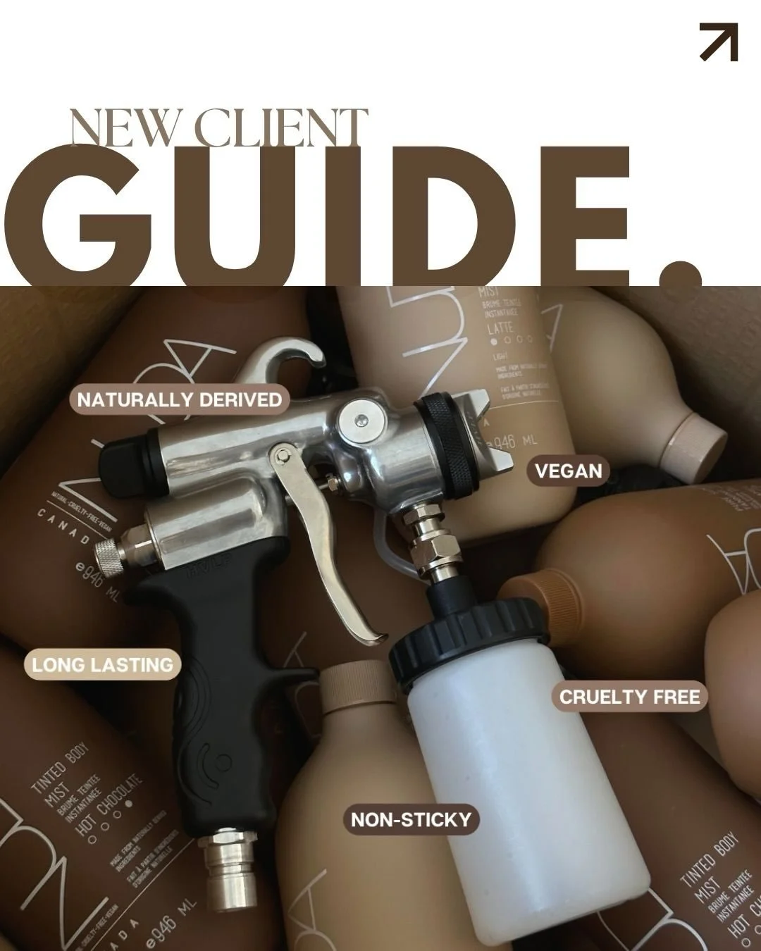 If you&rsquo;ve never had a professional spray tan before&hellip; this is your sign to stop being nervous 👀

From prep, to custom color selection, to rinse times and aftercare &mdash; everything is designed to make your glow look natural, flawless, 