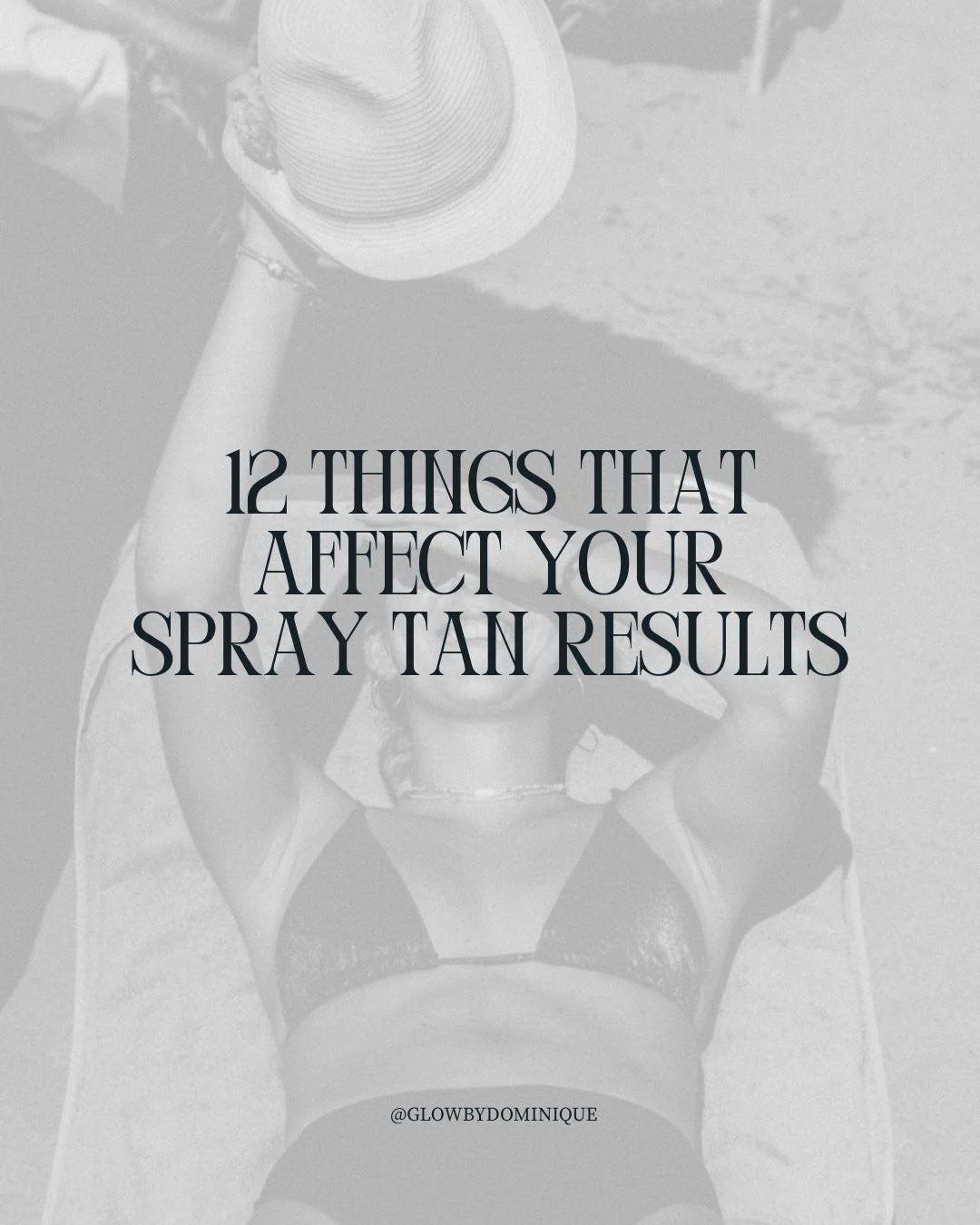 If you&rsquo;ve never had a professional spray tan before&hellip; this is your sign to stop being nervous 👀✨

From prep, to custom color selection, to rinse times and aftercare &mdash; everything is designed to make your glow look natural, flawless,