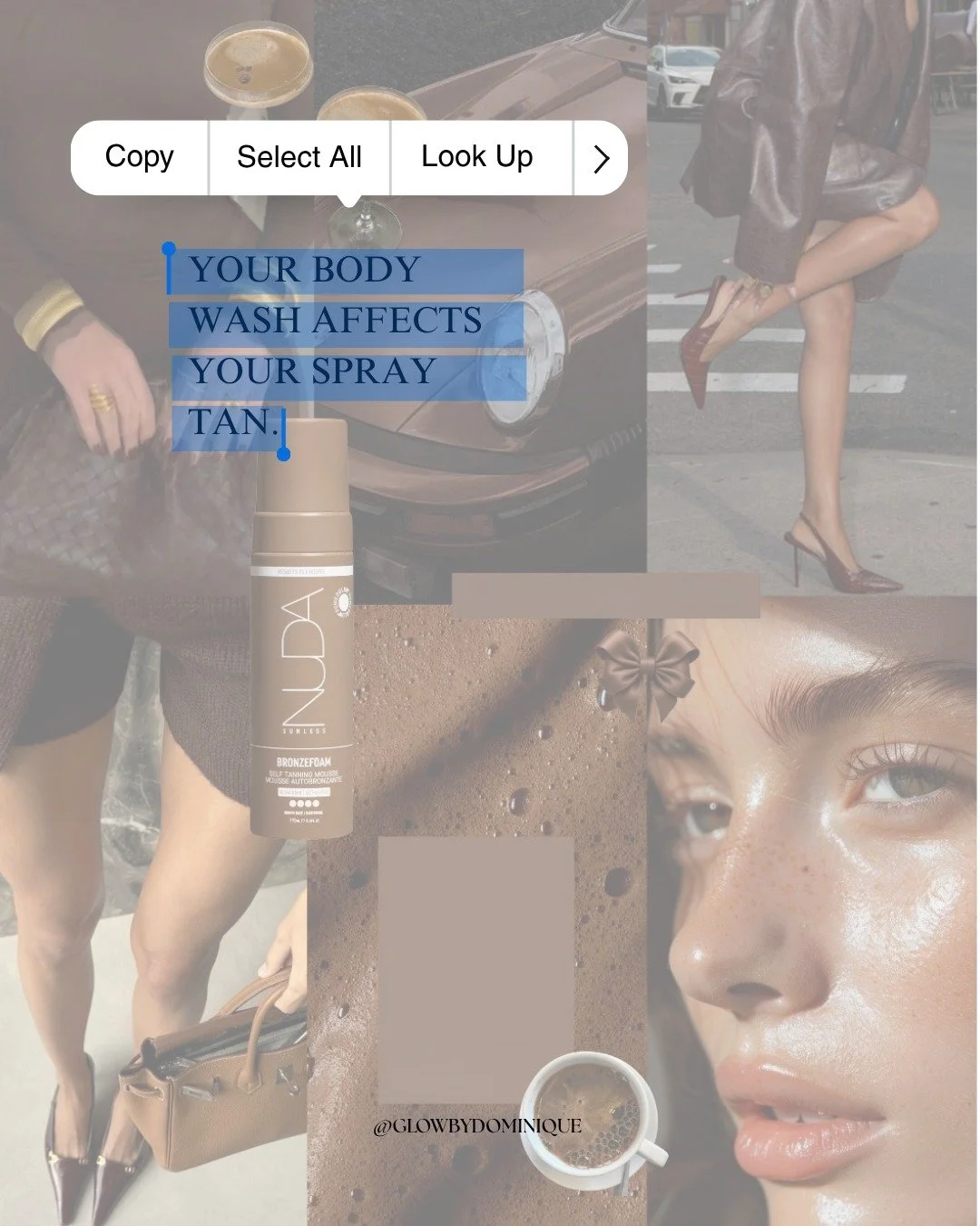 Harsh soaps are one of the BIGGEST reasons spray tans fade early 😭

A lot of body washes contain sulfates and drying ingredients that strip your skin barrier and pull your tan off faster.

The goal is healthy skin FIRST ✨
Because healthy skin always