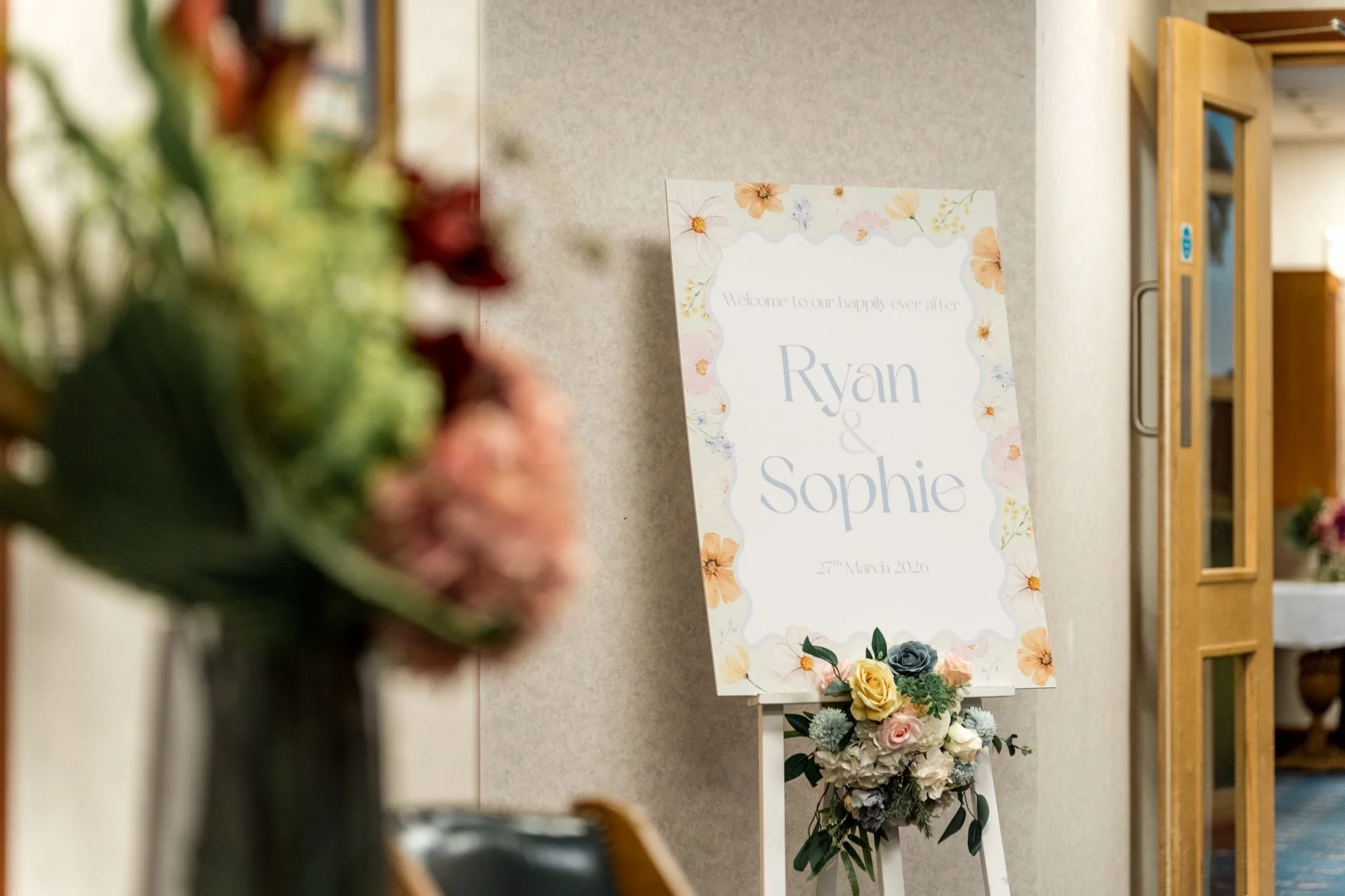 Floral Spring Wedding Pastel Welcome Sign 2.JPG