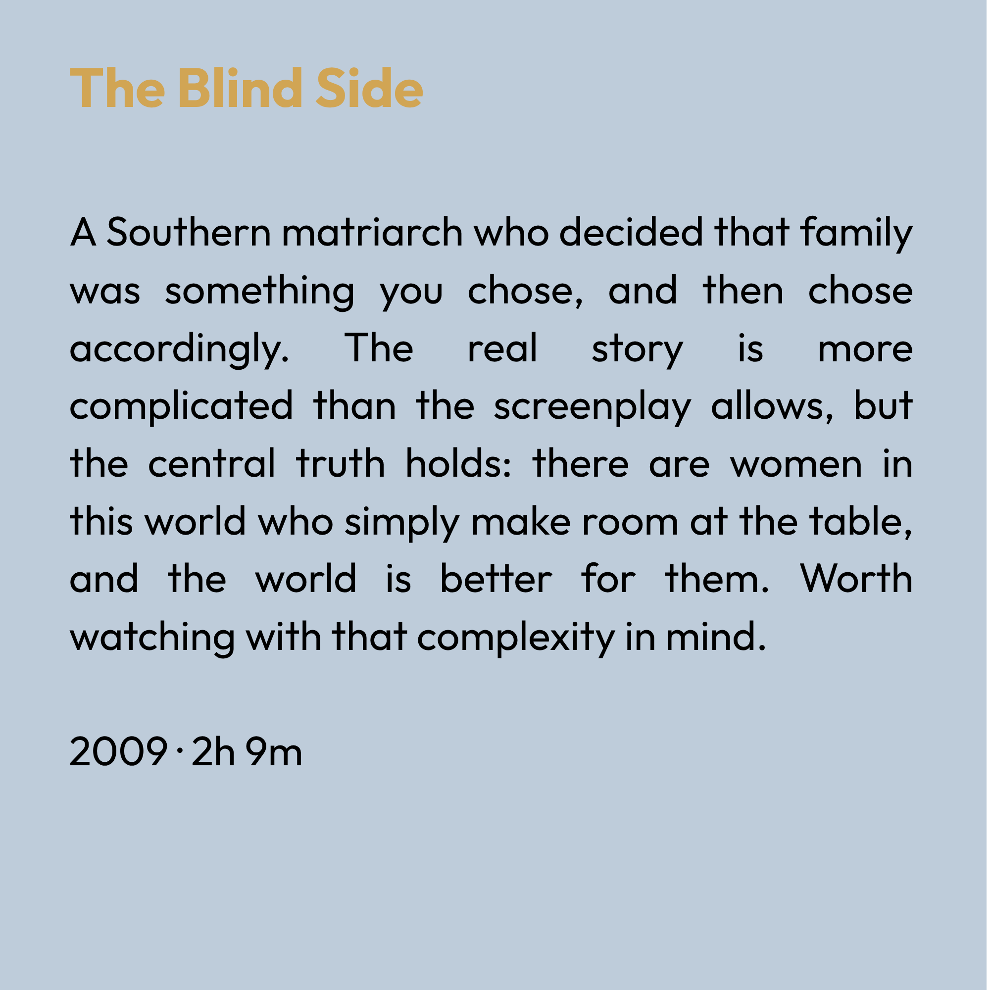 The Blind Side
