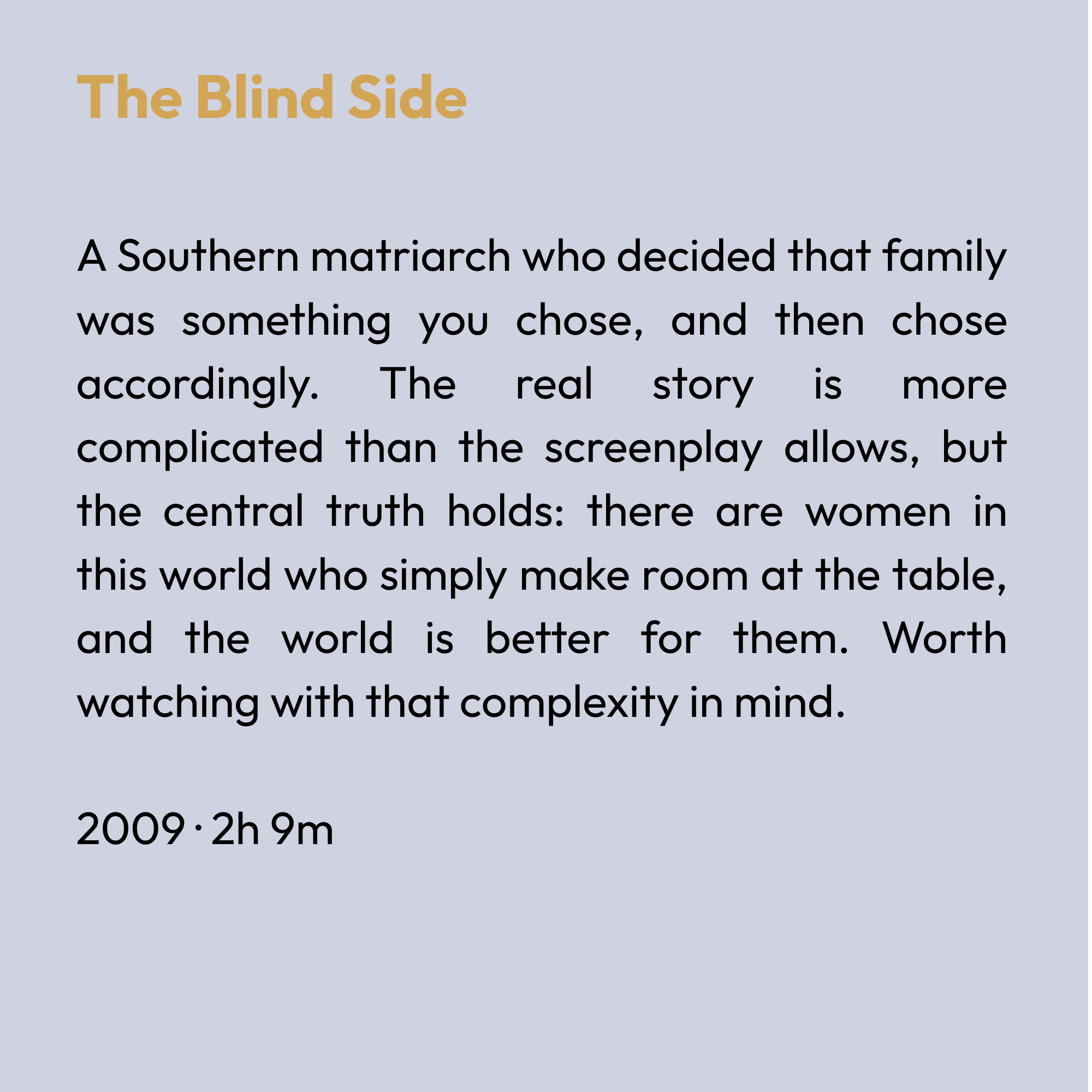 The Blind Side